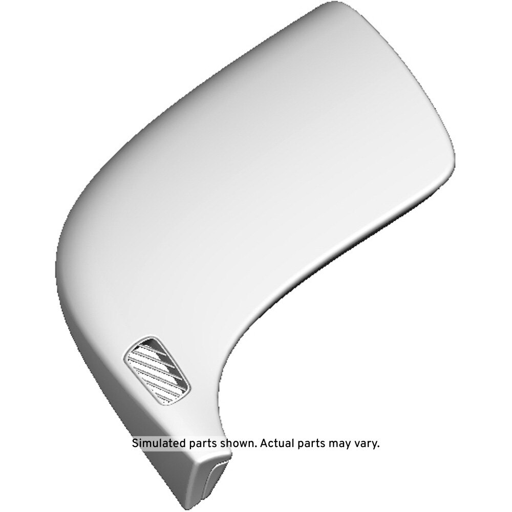 GM Genuine Parts Jet Black Driver Side Instrument Panel Upper Outer Trim Panel