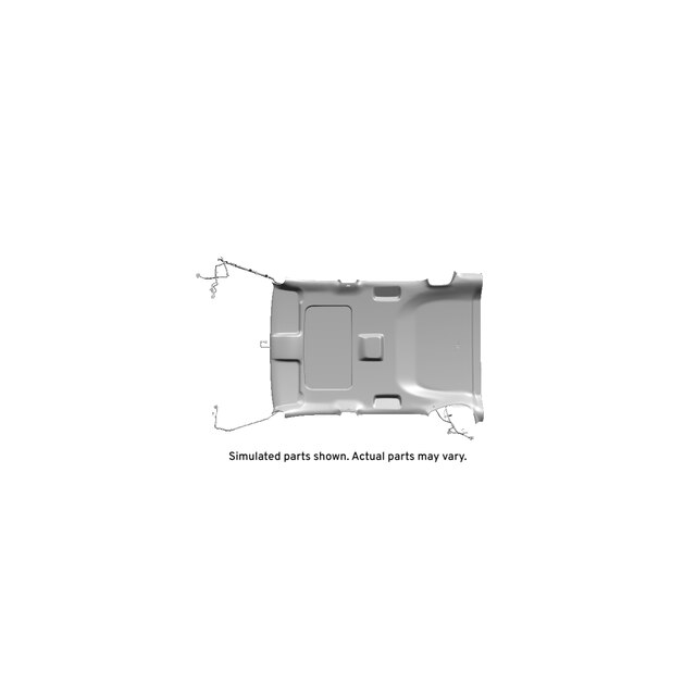 GM Genuine Parts Light Opel Gray Headlining Front Trim Panel