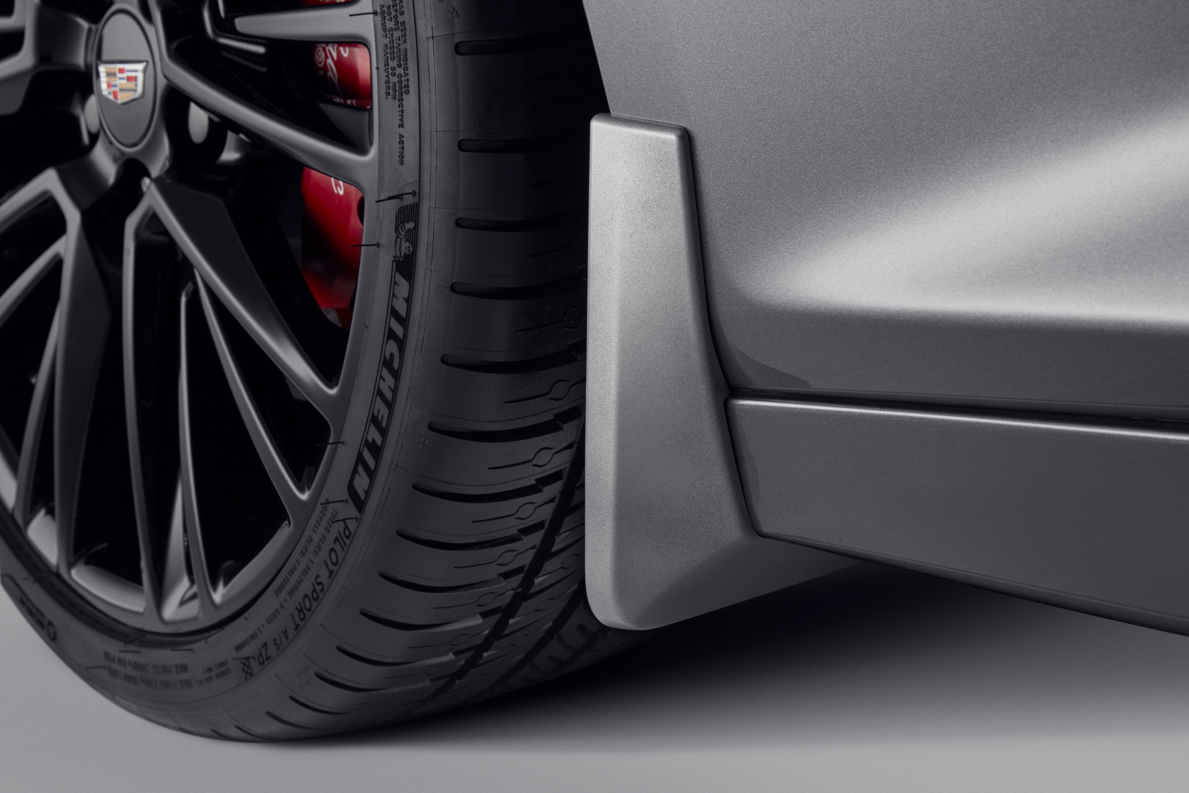 Front Molded Splash Guards in Shadow Metallic