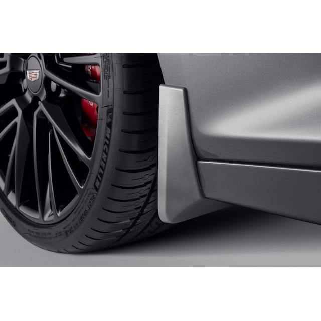 Front Molded Splash Guards in Shadow Metallic