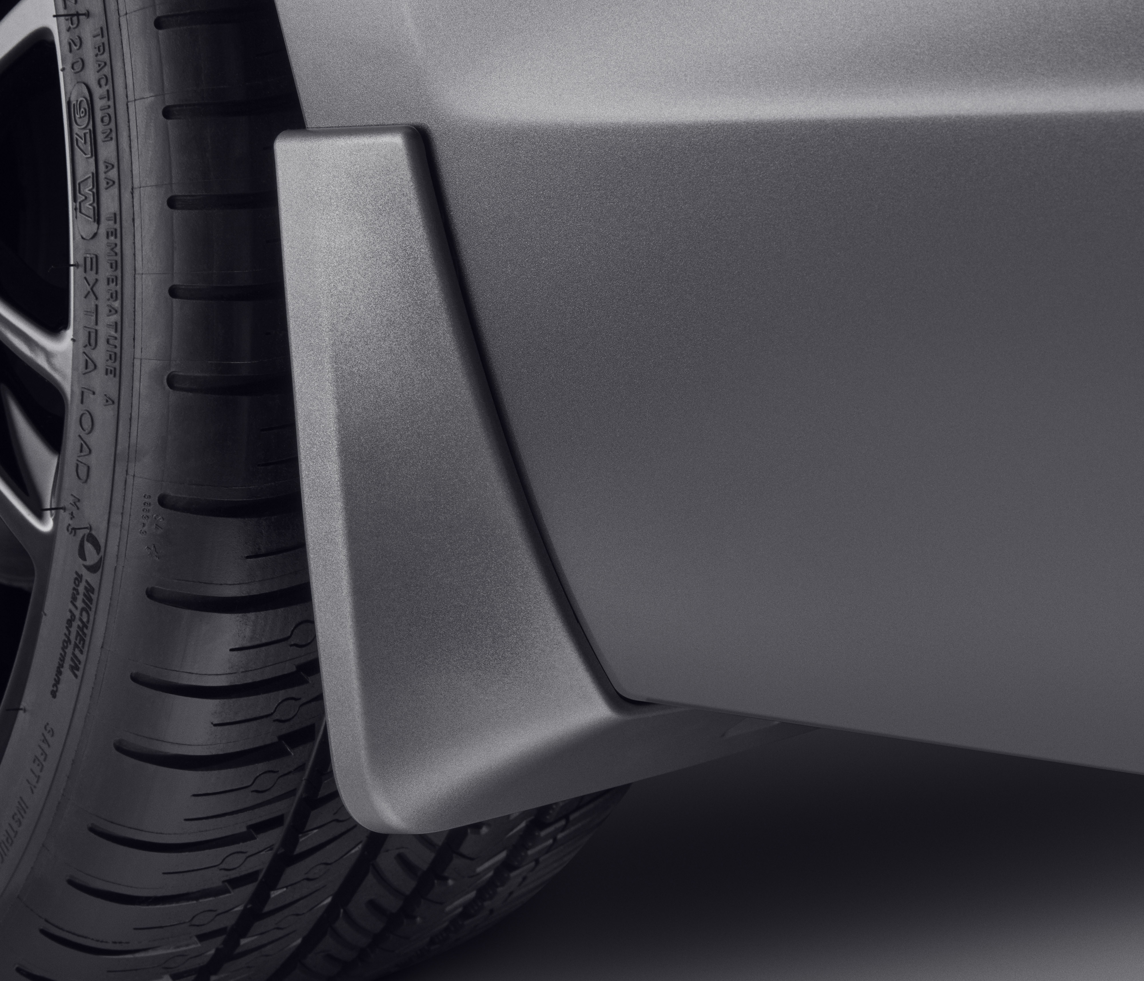 Rear Splash Guards in Shadow Metallic