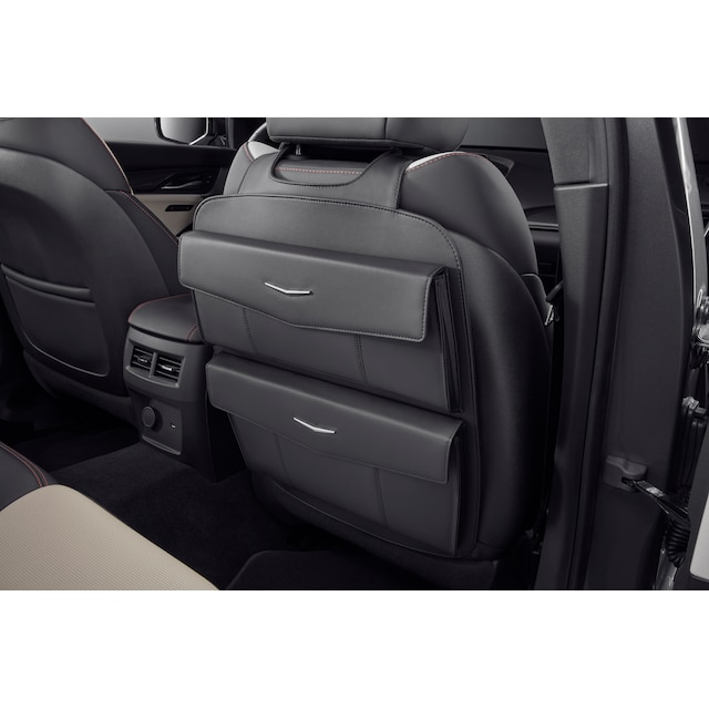 Seatback Organizer in Jet Black