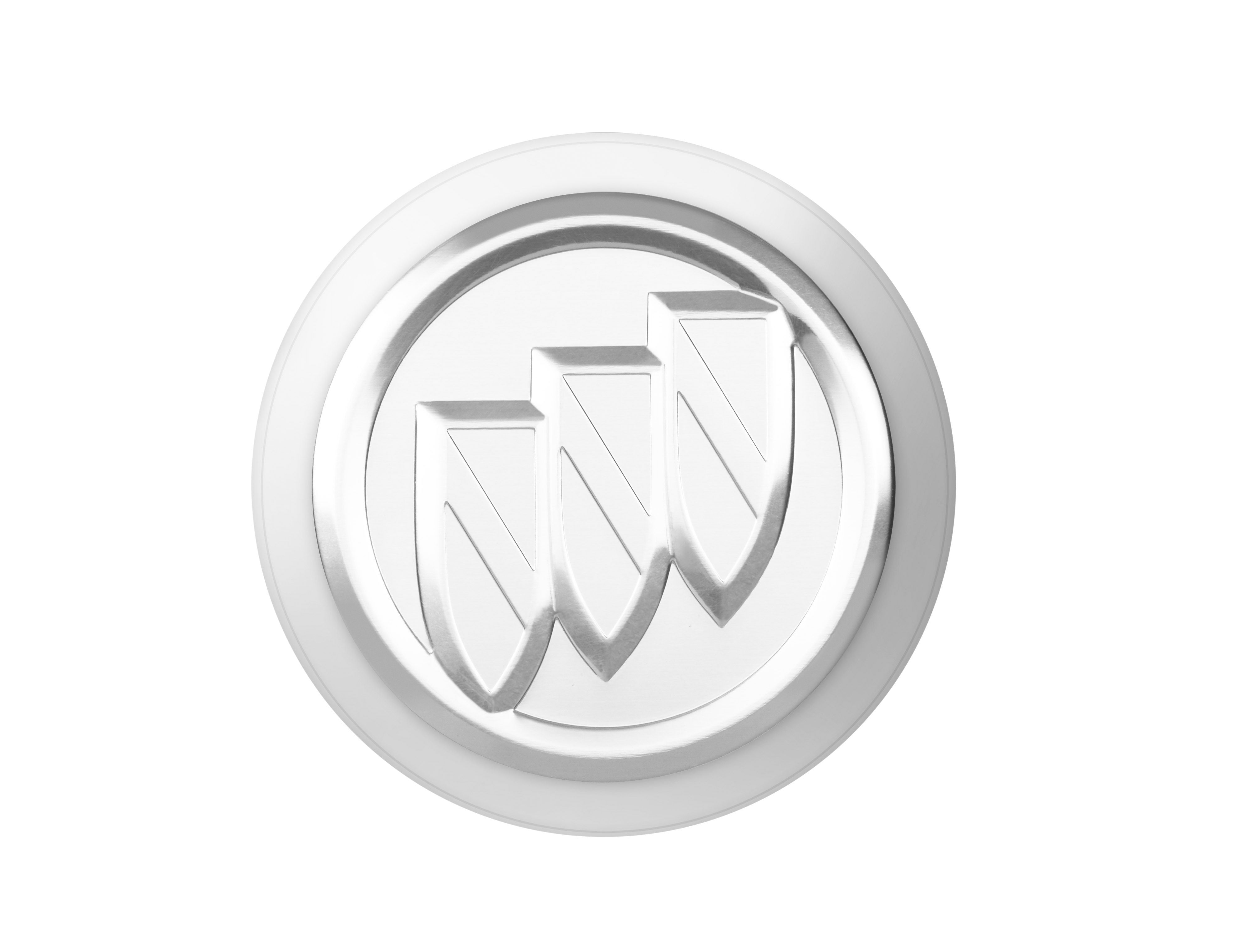 Center Cap in Chrome with Monochrome Buick Logo