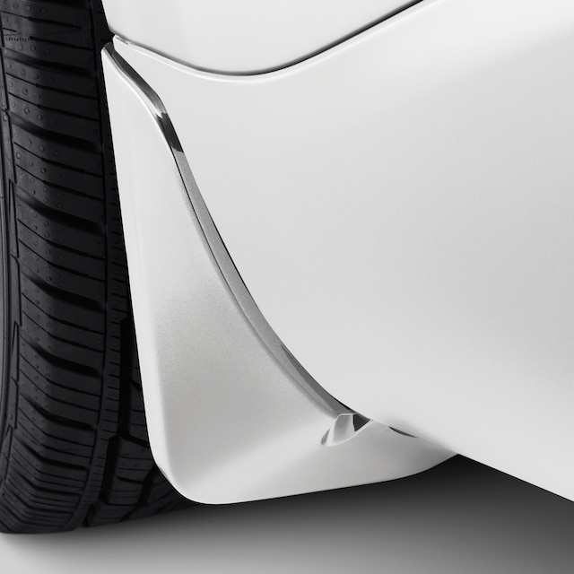 Rear Splash Guards in White Frost Tricoat (for Avenir Trim Level)