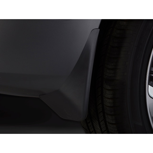 Front and Rear Splash Guards Painted in Black