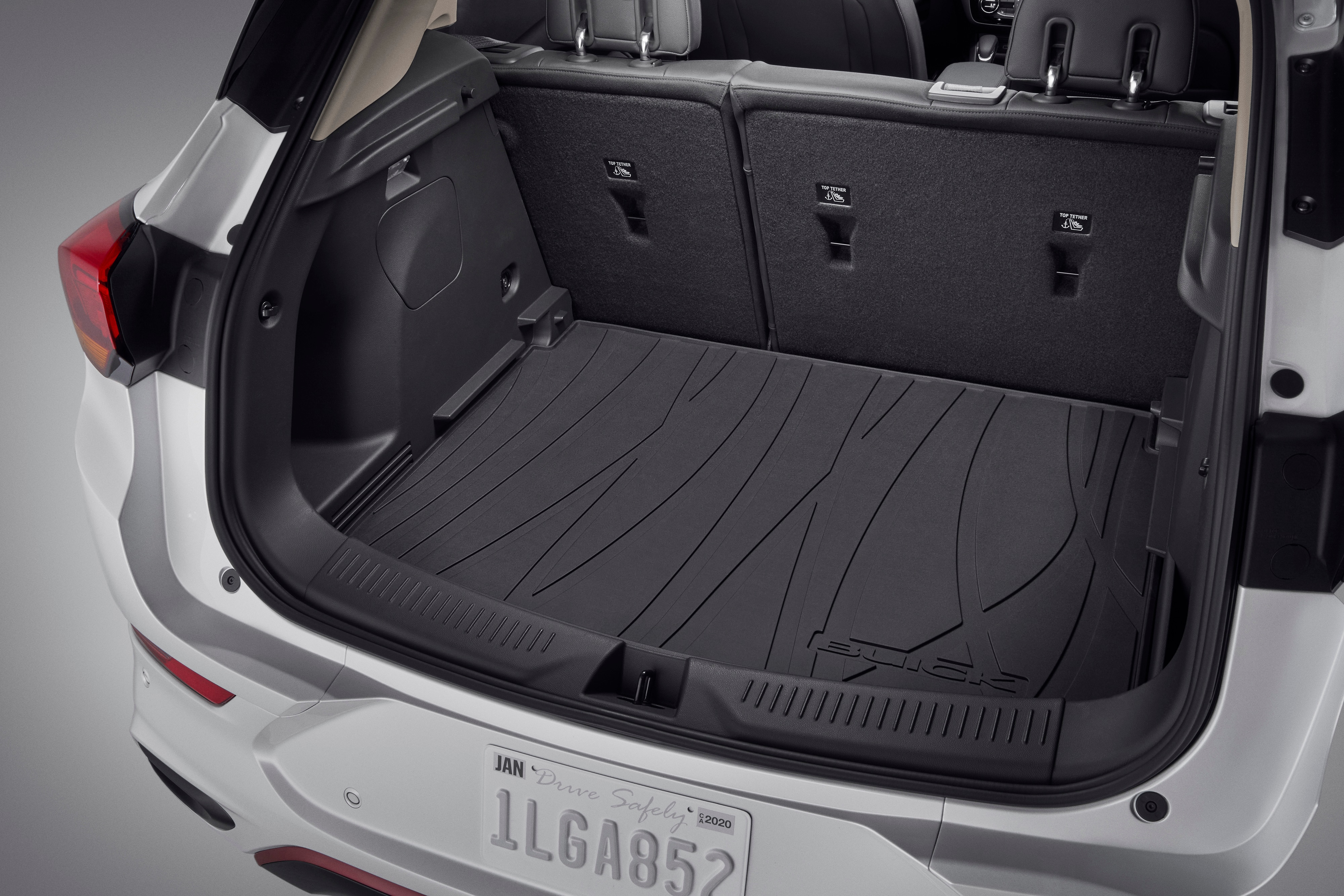 Premium All-Weather Cargo Area Mat in Ebony with Buick Script