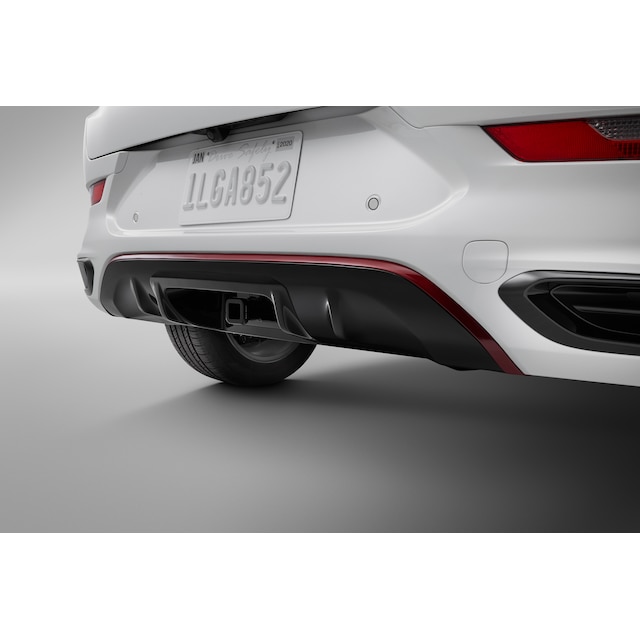 Trailer Hitch Trim Bezel in High Gloss Black