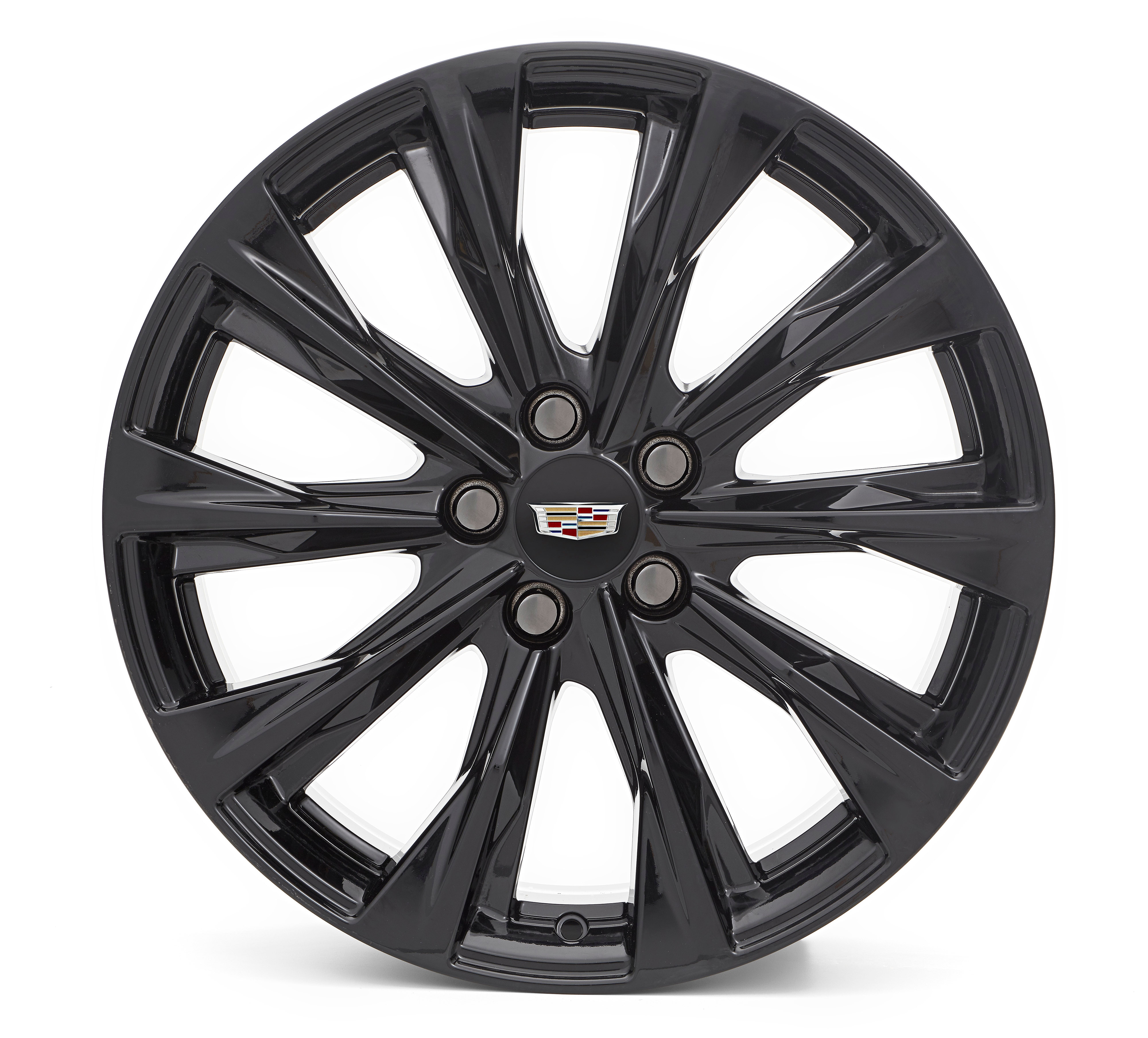 19 x 8-Inch 10-Spoke Wheel Package in Gloss Black