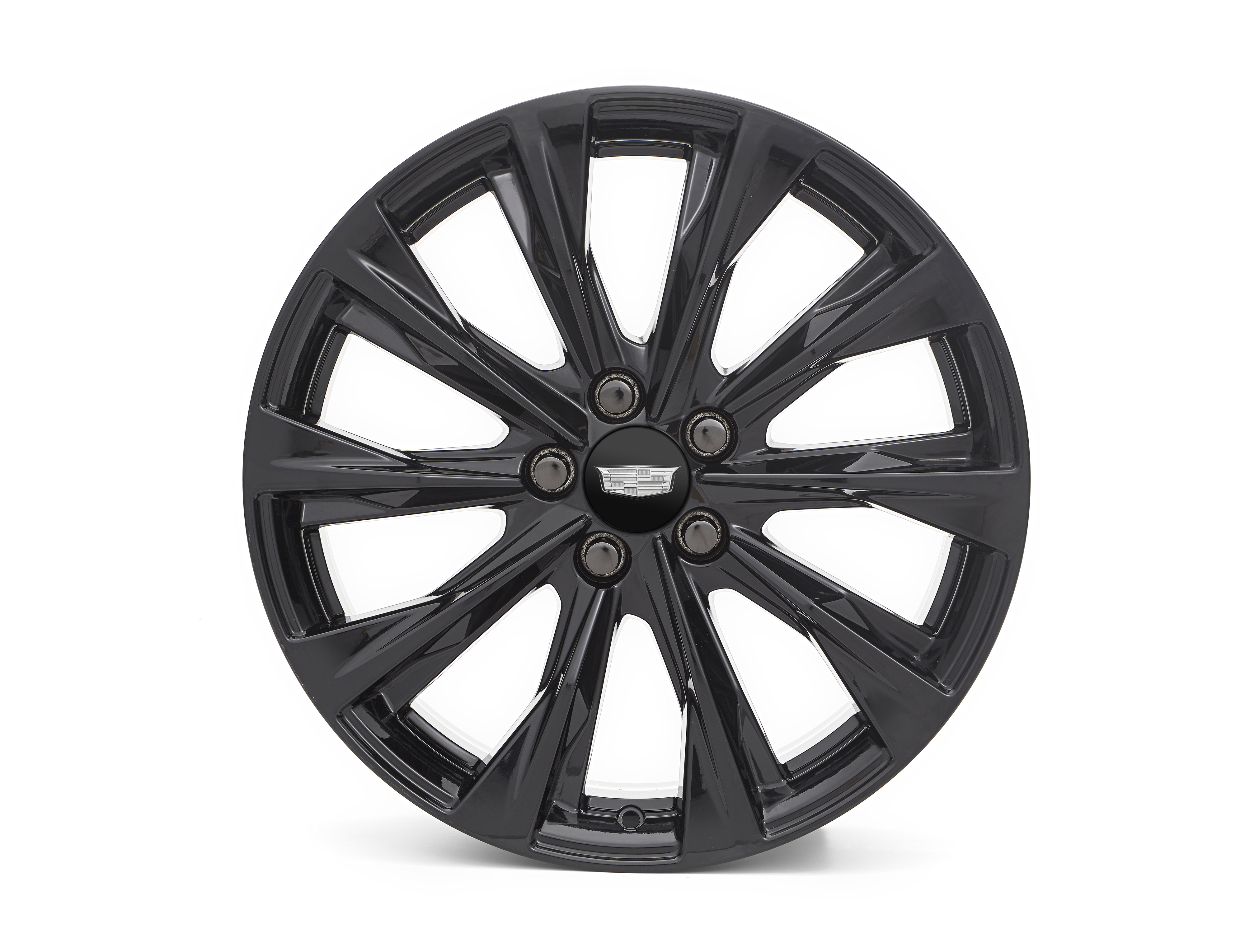 19 x 8-Inch 10-Spoke Wheel Package in Gloss Black
