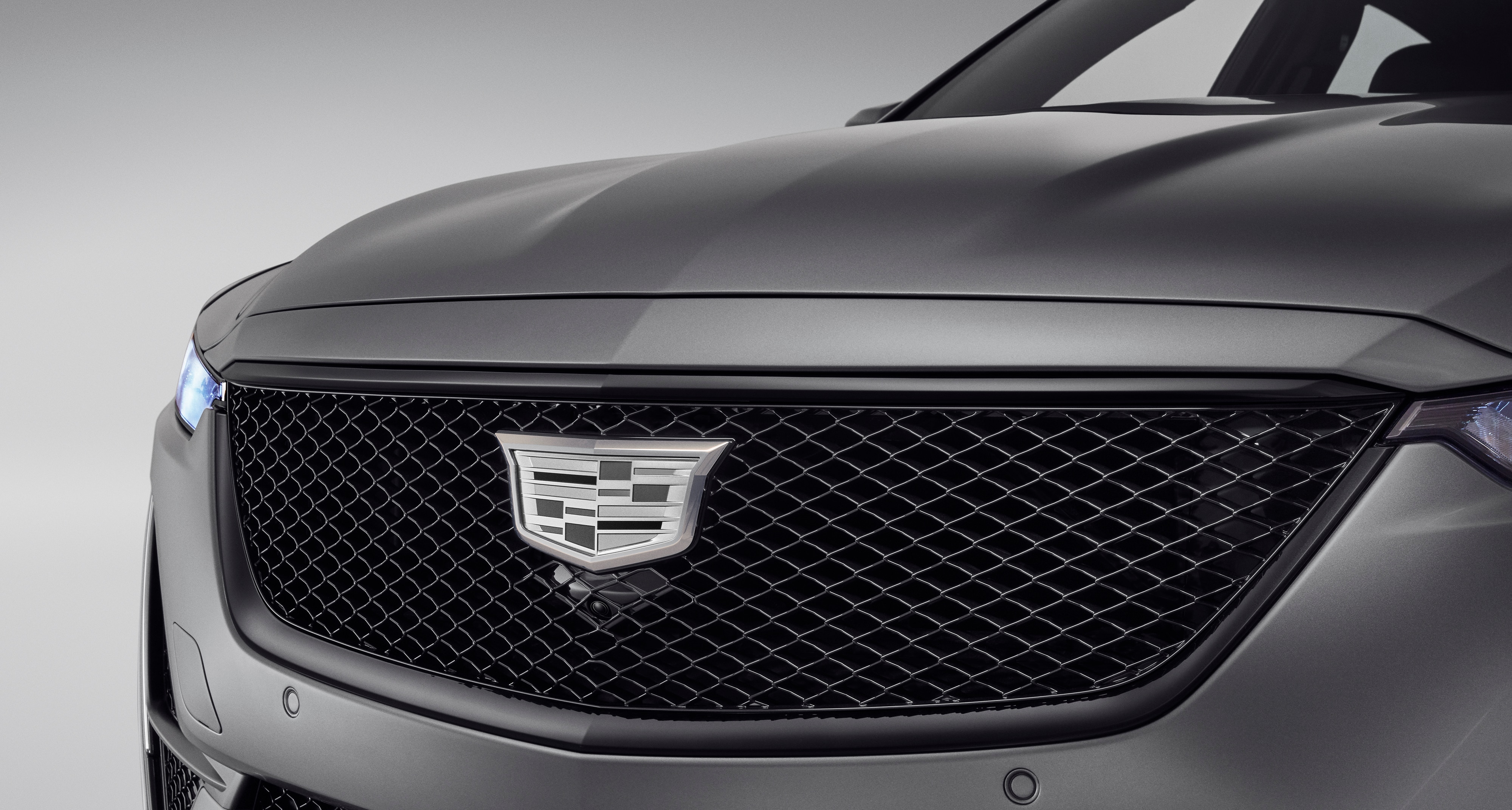Cadillac Crest Emblems in Monochrome Finish