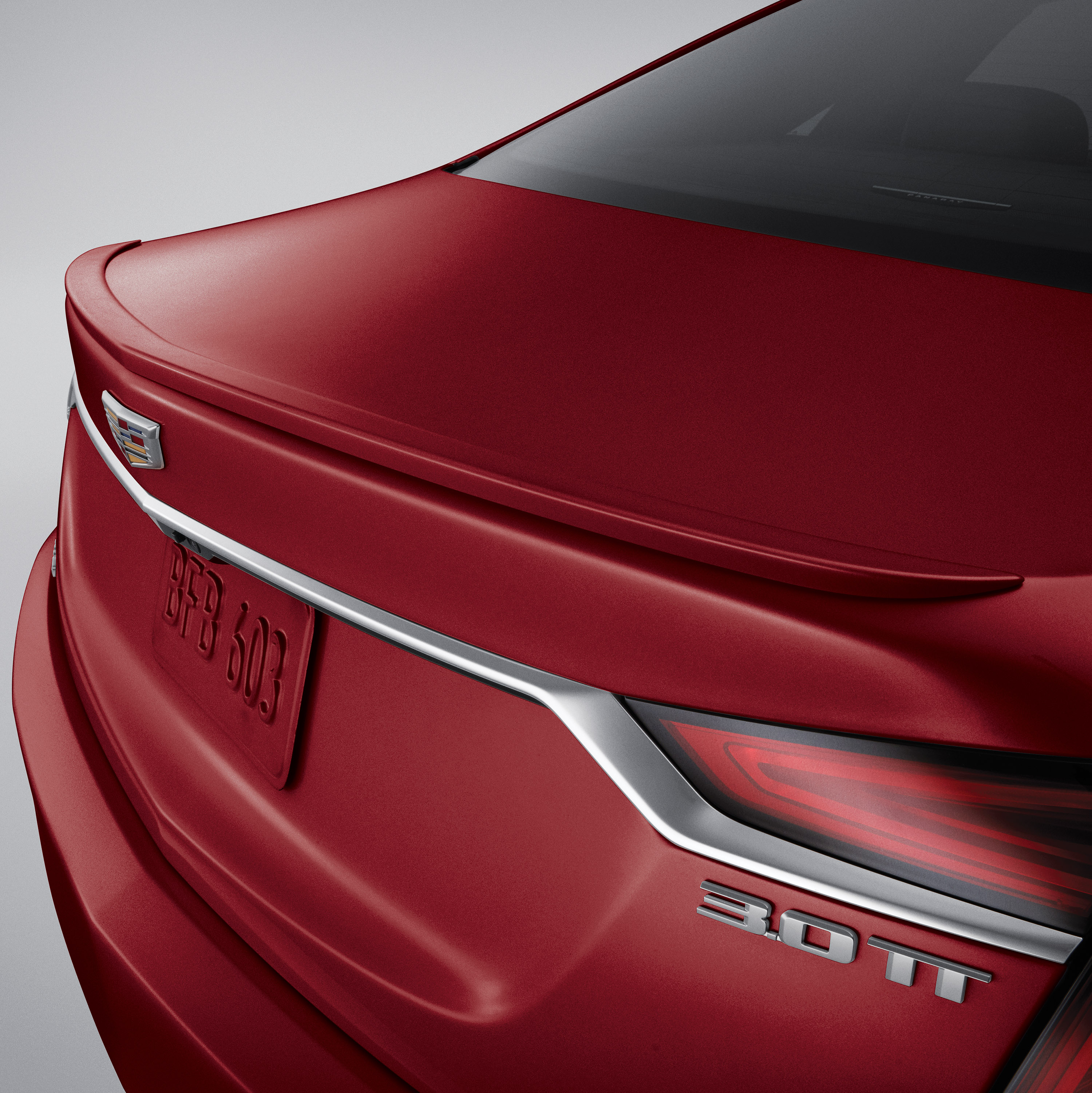 Flush-Mounted Spoiler Kit in Red Horizon Tintcoat