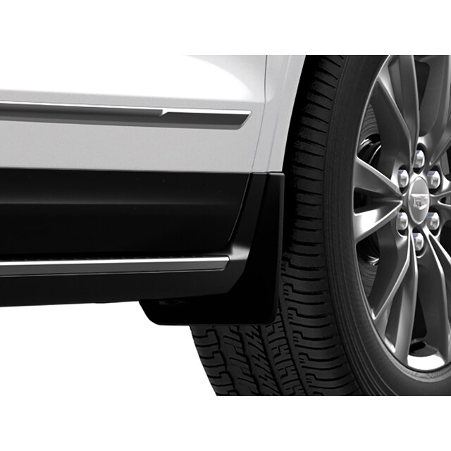 Front Splash Guards in Black (for Models with Assist Steps)