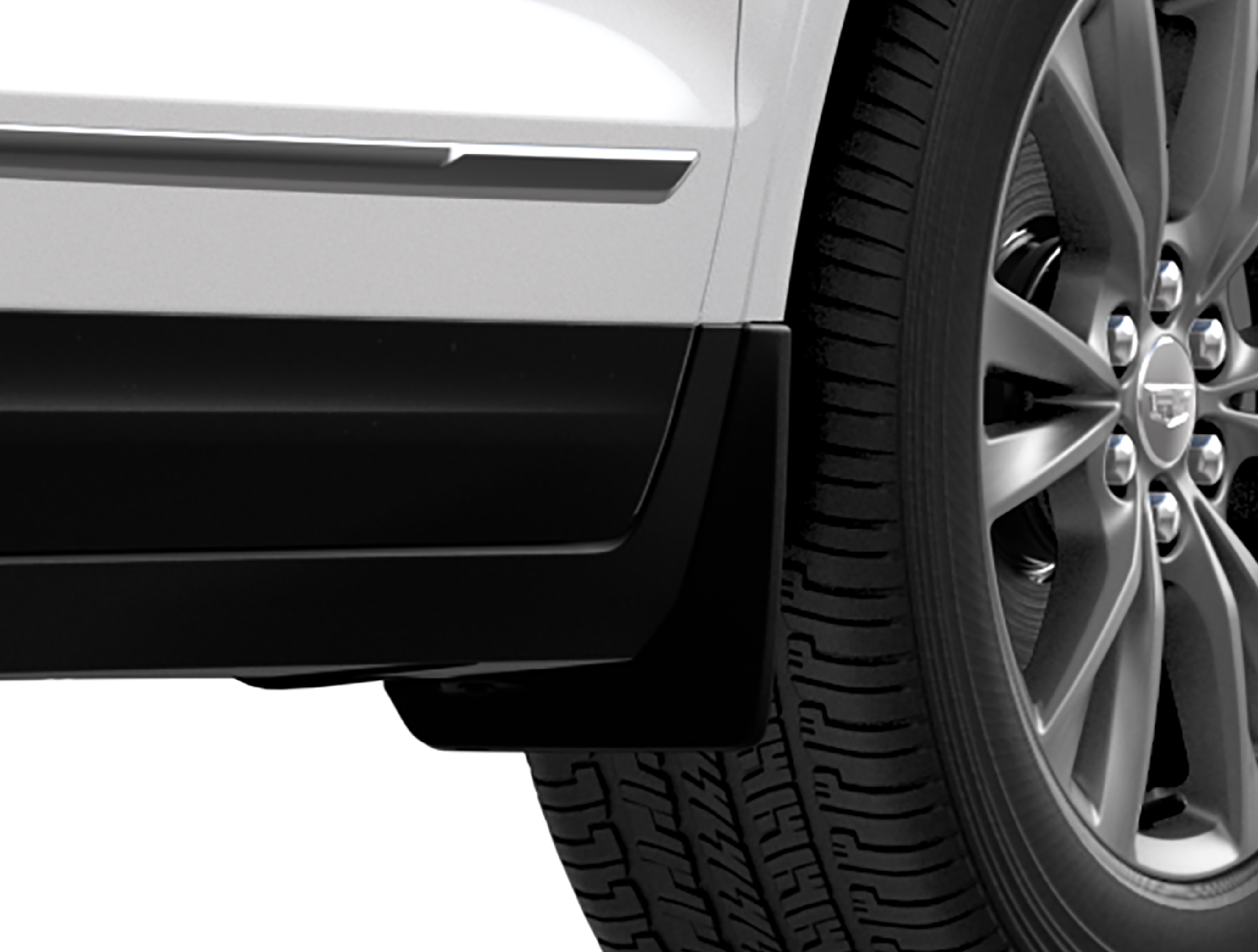 Front Splash Guards in Black