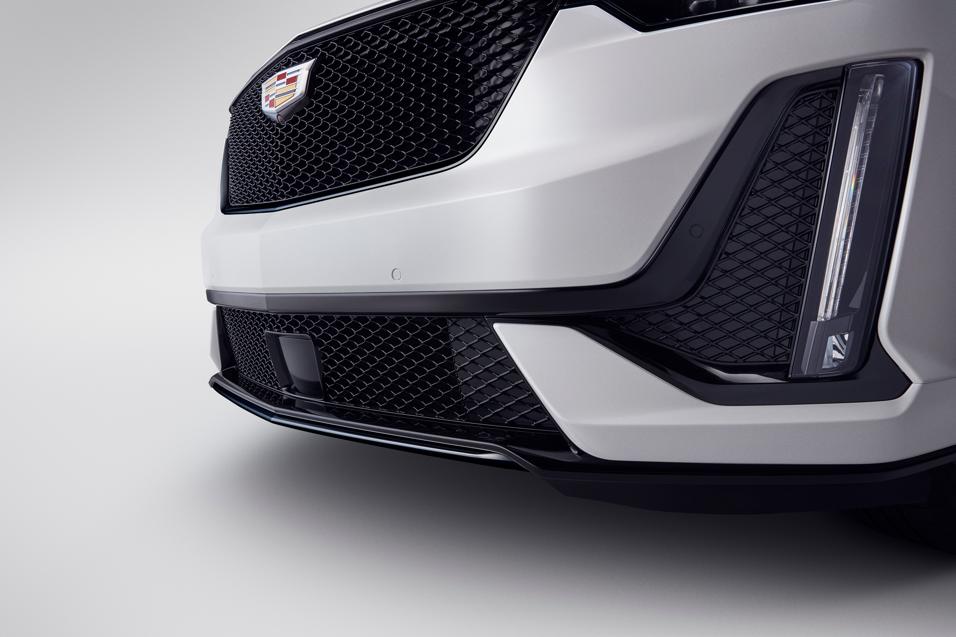 Front Fascia Applique in Gloss Black