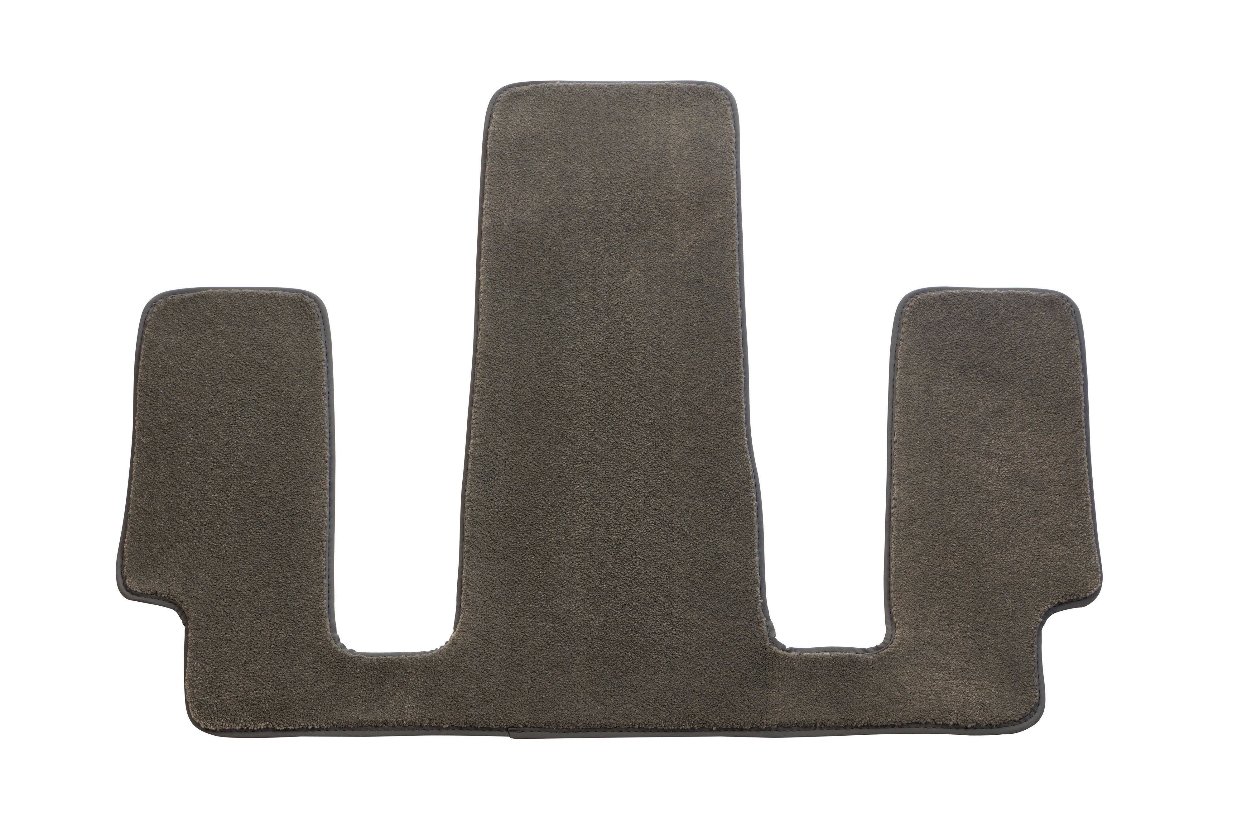 Third-Row Carpeted Floor Mat in Dark Titanium (for Models with Second-Row Captain's Chairs)