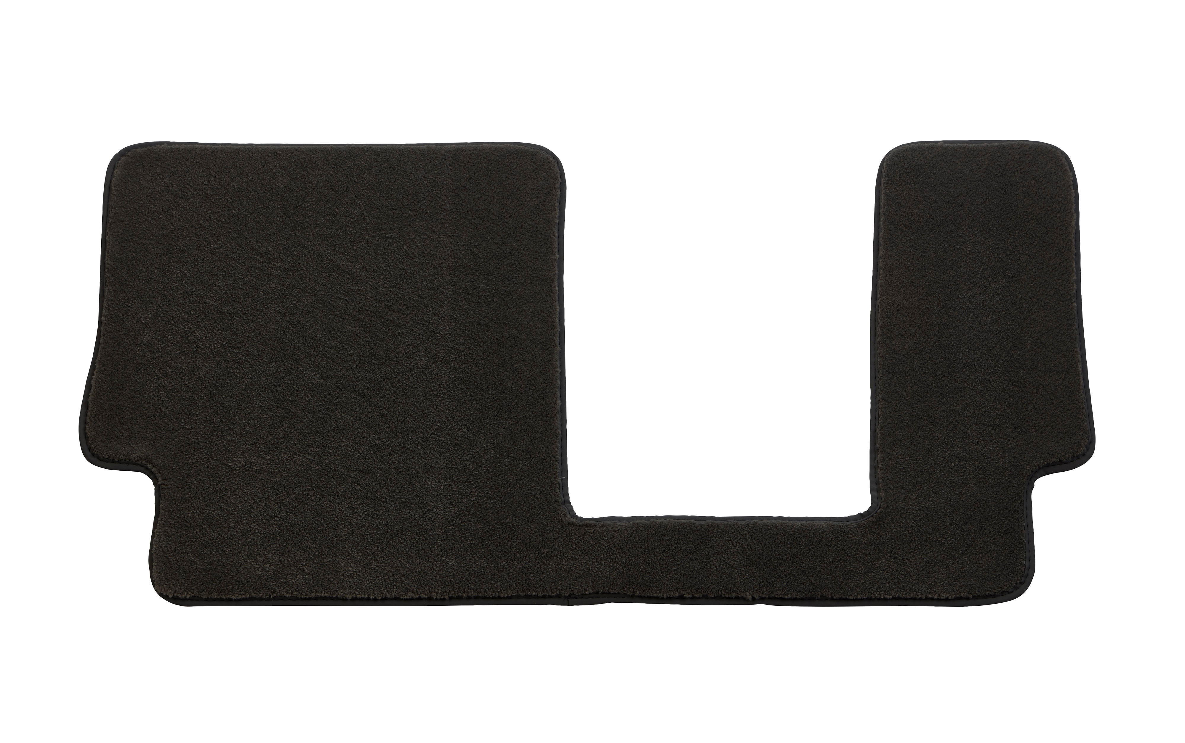 Third-Row Carpeted Floor Mat in Jet Black (for Models with Second-Row Bench Seat)