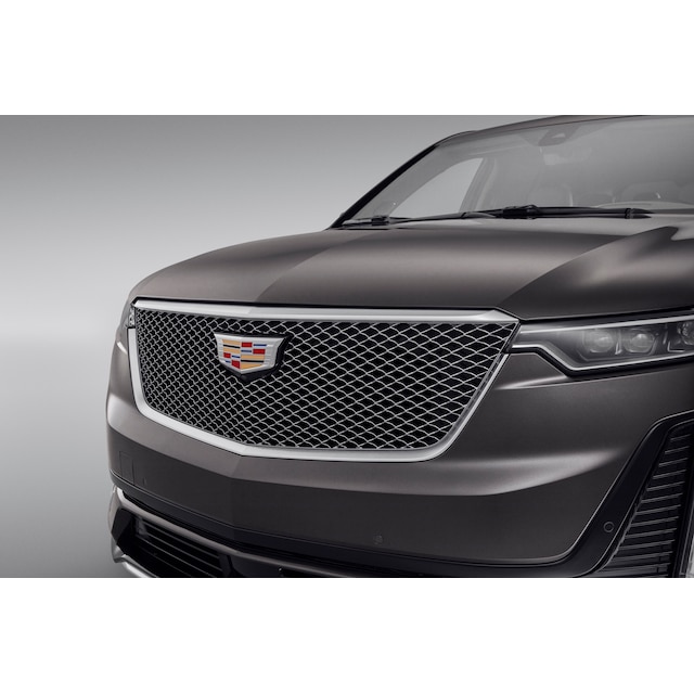 Grille in Silver Metallic with Bright Surround