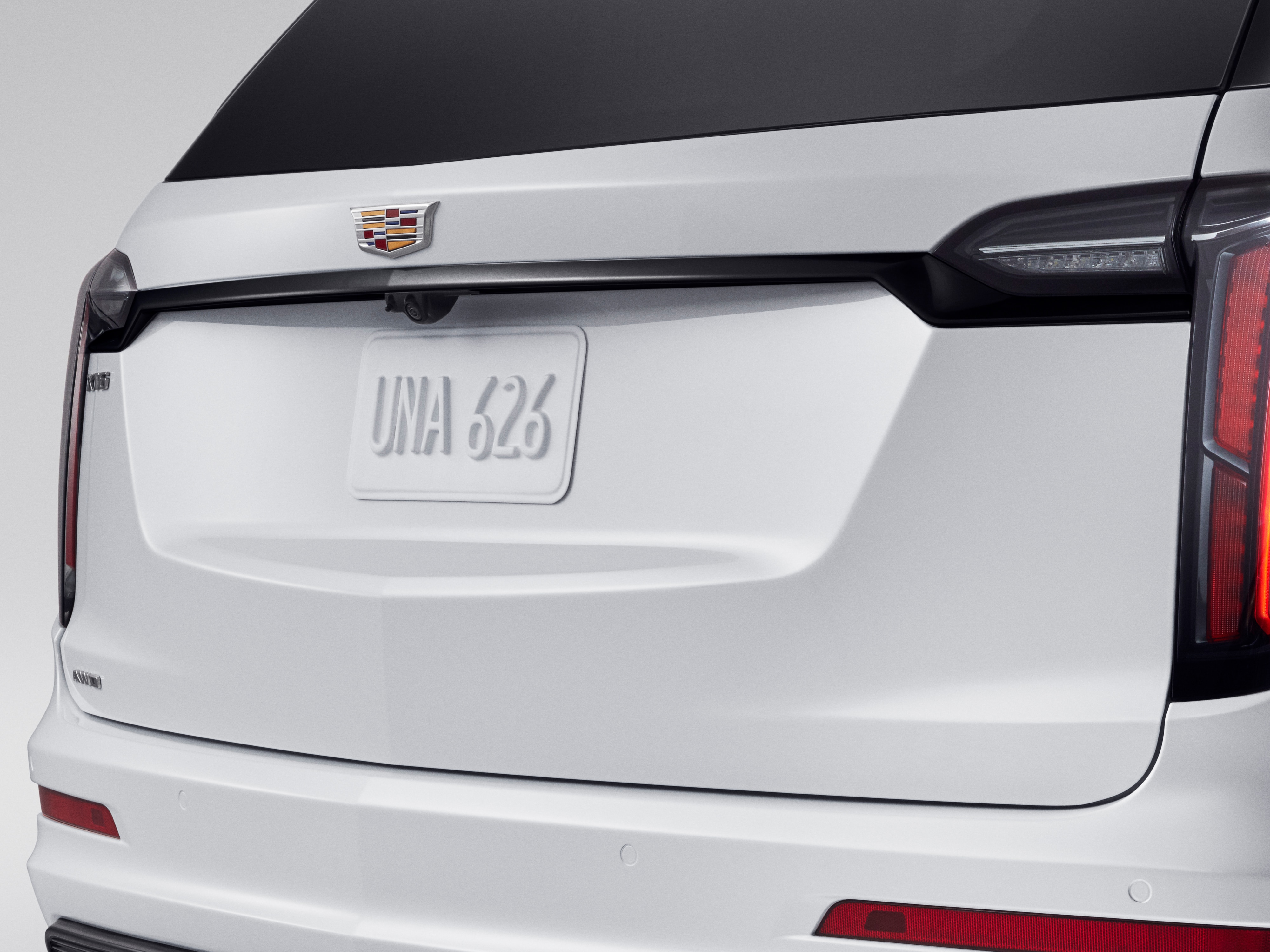 License Plate Applique in Gloss Black