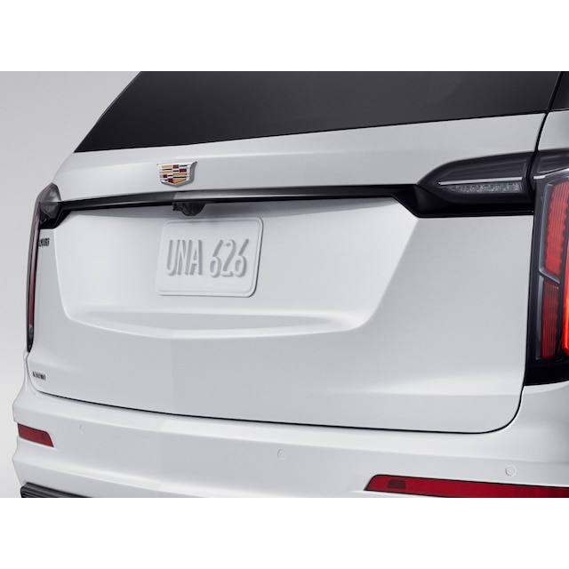 License Plate Applique in Gloss Black