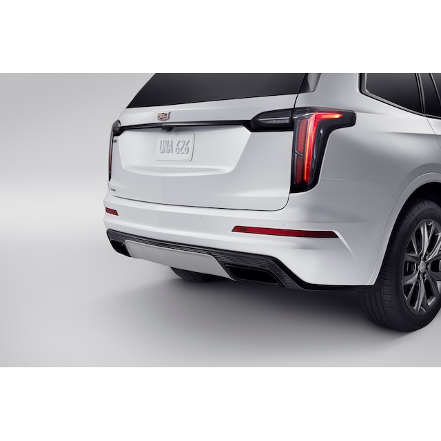 Rear Bumper Fascia Applique in Gloss Black