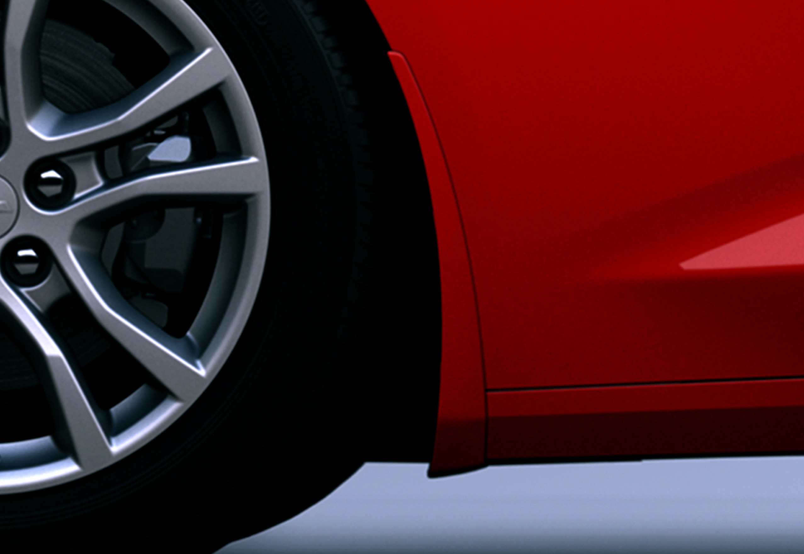 Front Splash Guards in Wild Cherry Tintcoat