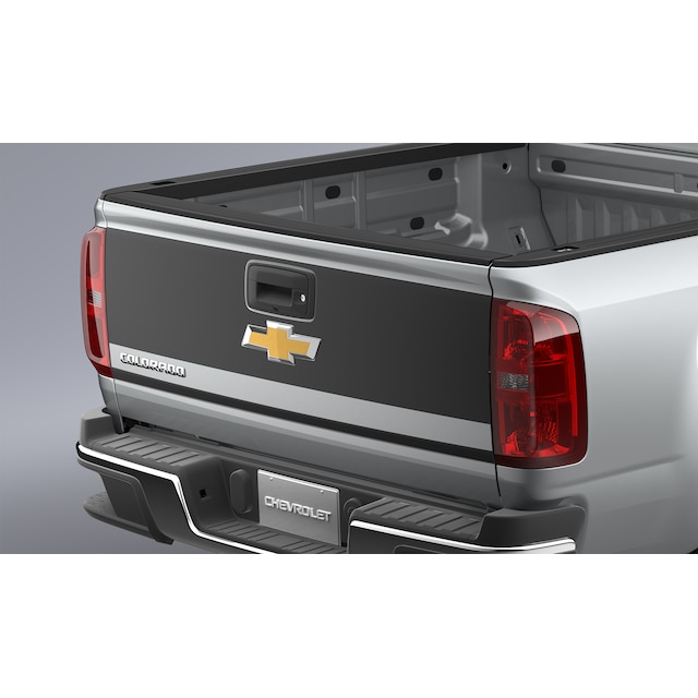 Extended Cab Hood and Tailgate Stripe Package in Low-Gloss Black