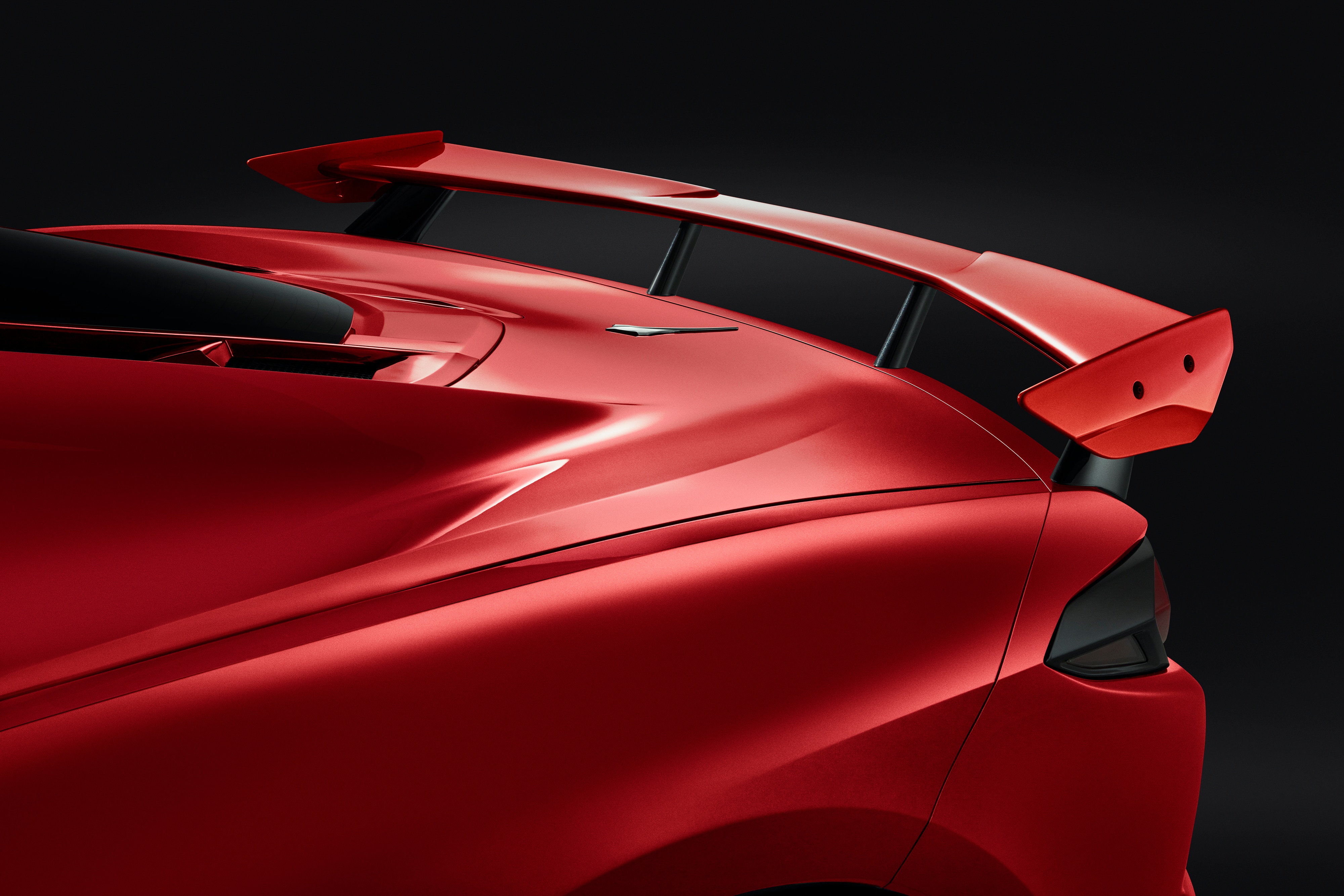 High Wing Spoiler Kit in Torch Red