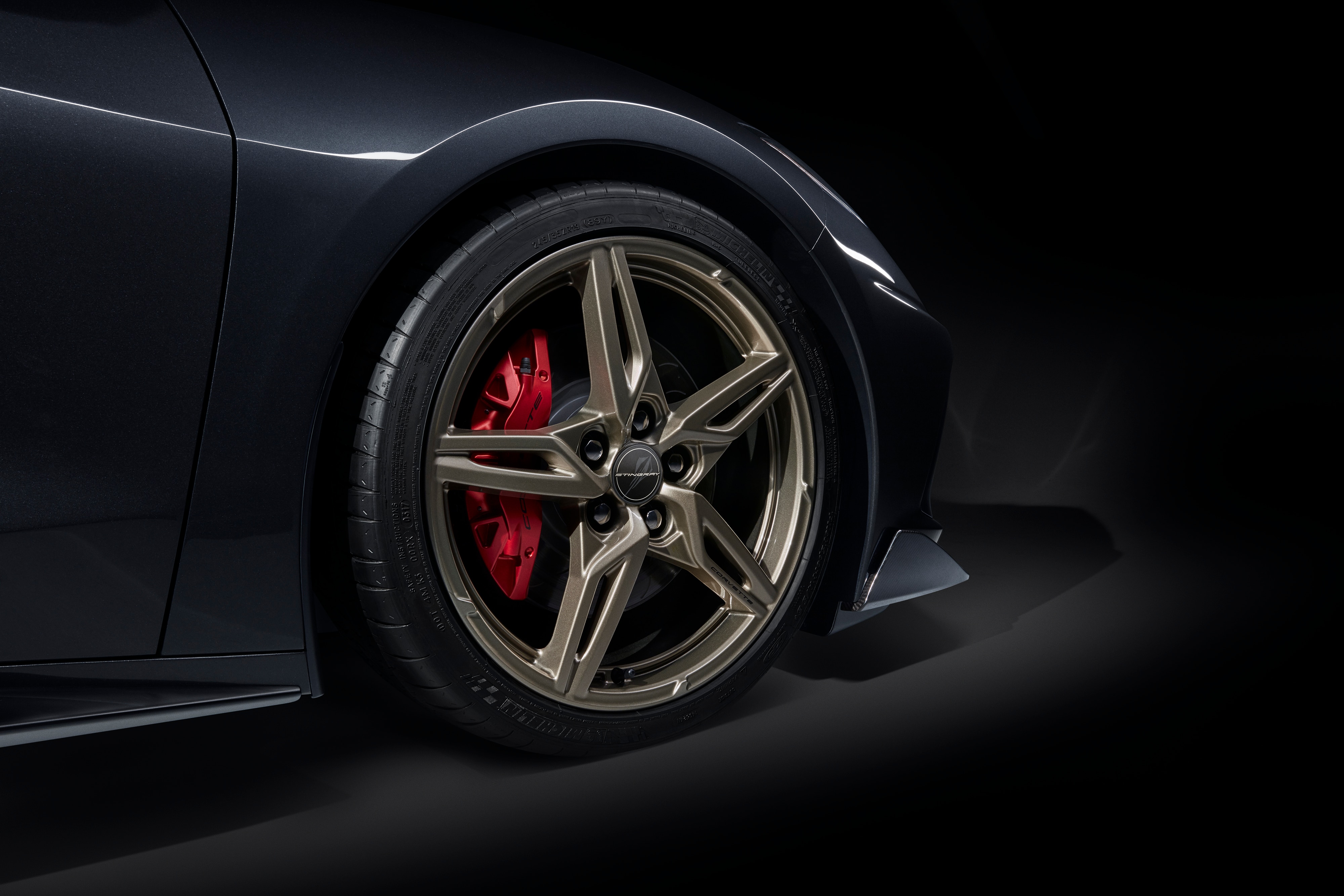 19- and 20-Inch Aluminum 5-Open Spoke Wheel Package in Performance Pewter