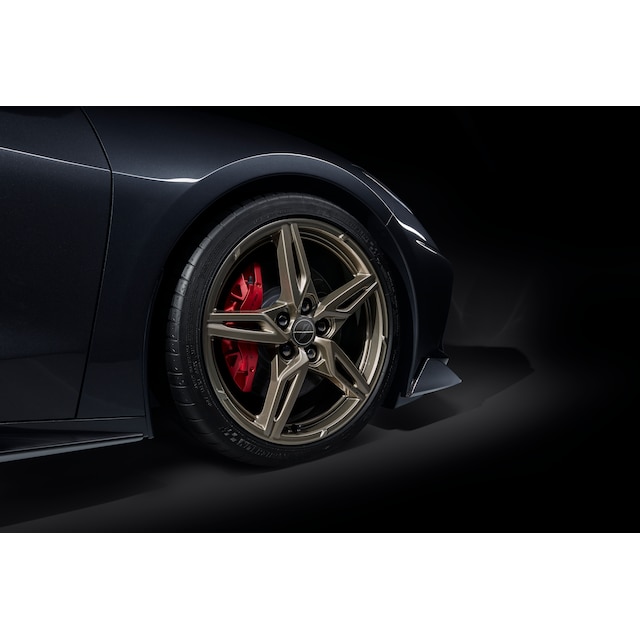 19- and 20-Inch Aluminum 5-Open Spoke Wheel Package in Performance Pewter
