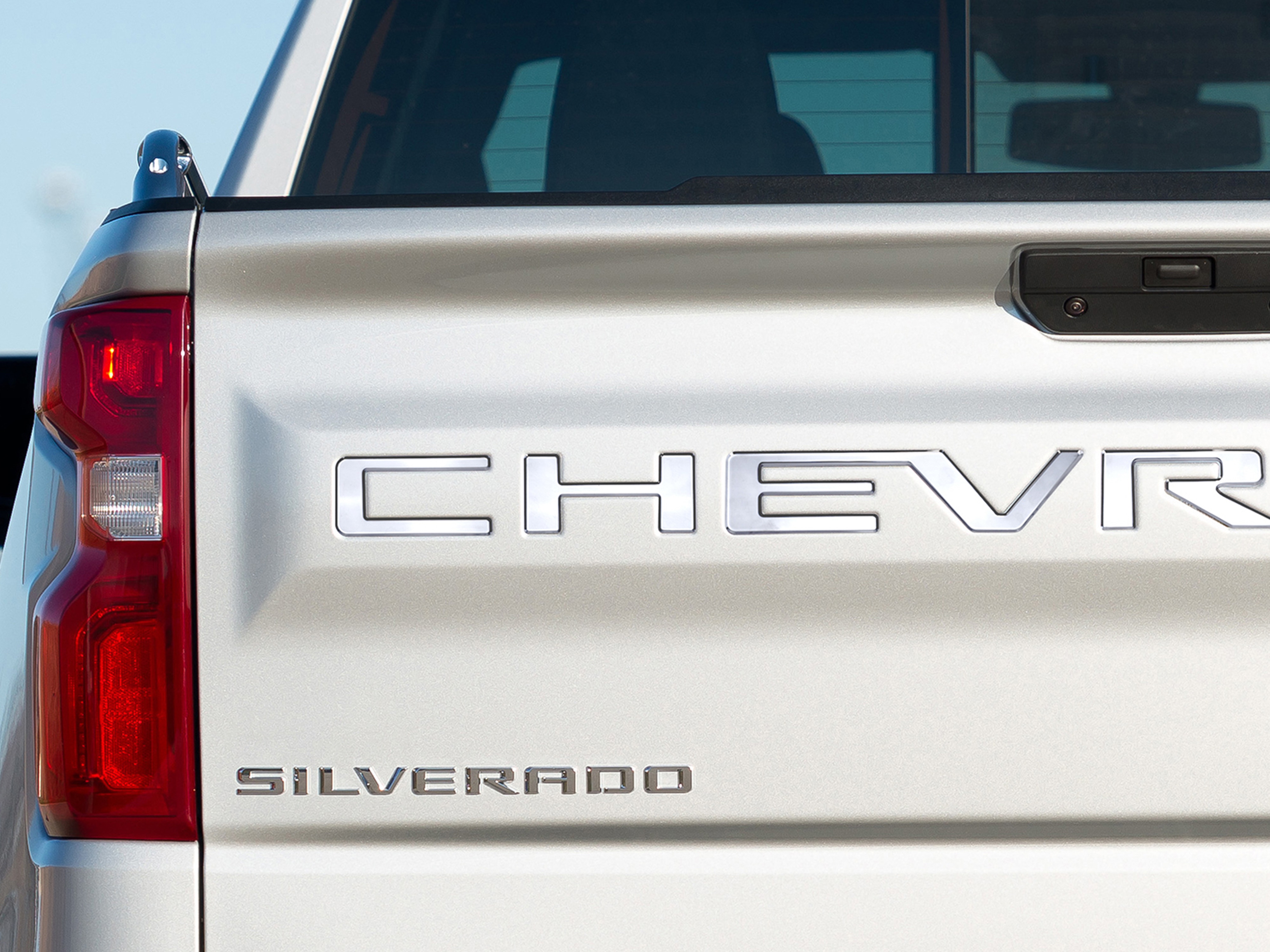3-D Stamped CHEVROLET Tailgate Lettering in Polished Stainless Steel by Putco® - Associated Accessories
