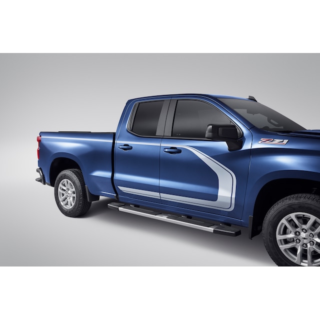 Bodyside Decal Package in Grey Metallic and Light Grey Metallic for Double Cab Models