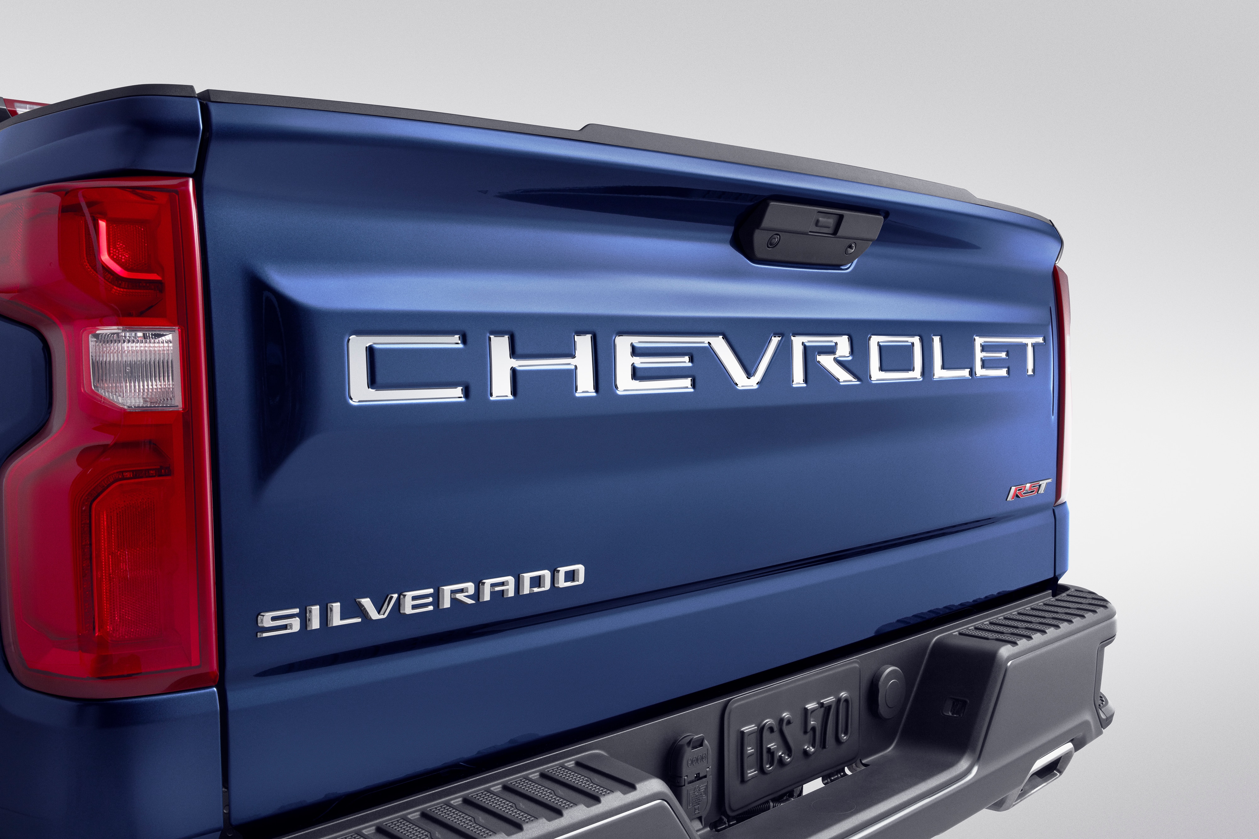 Polished Stainless Steel CHEVROLET Tailgate Lettering by Putco® - Associated Accessories