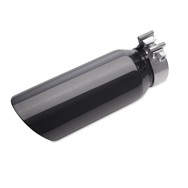 3.0L or 6.2L Black Chrome Single Outlet Exhaust Tip