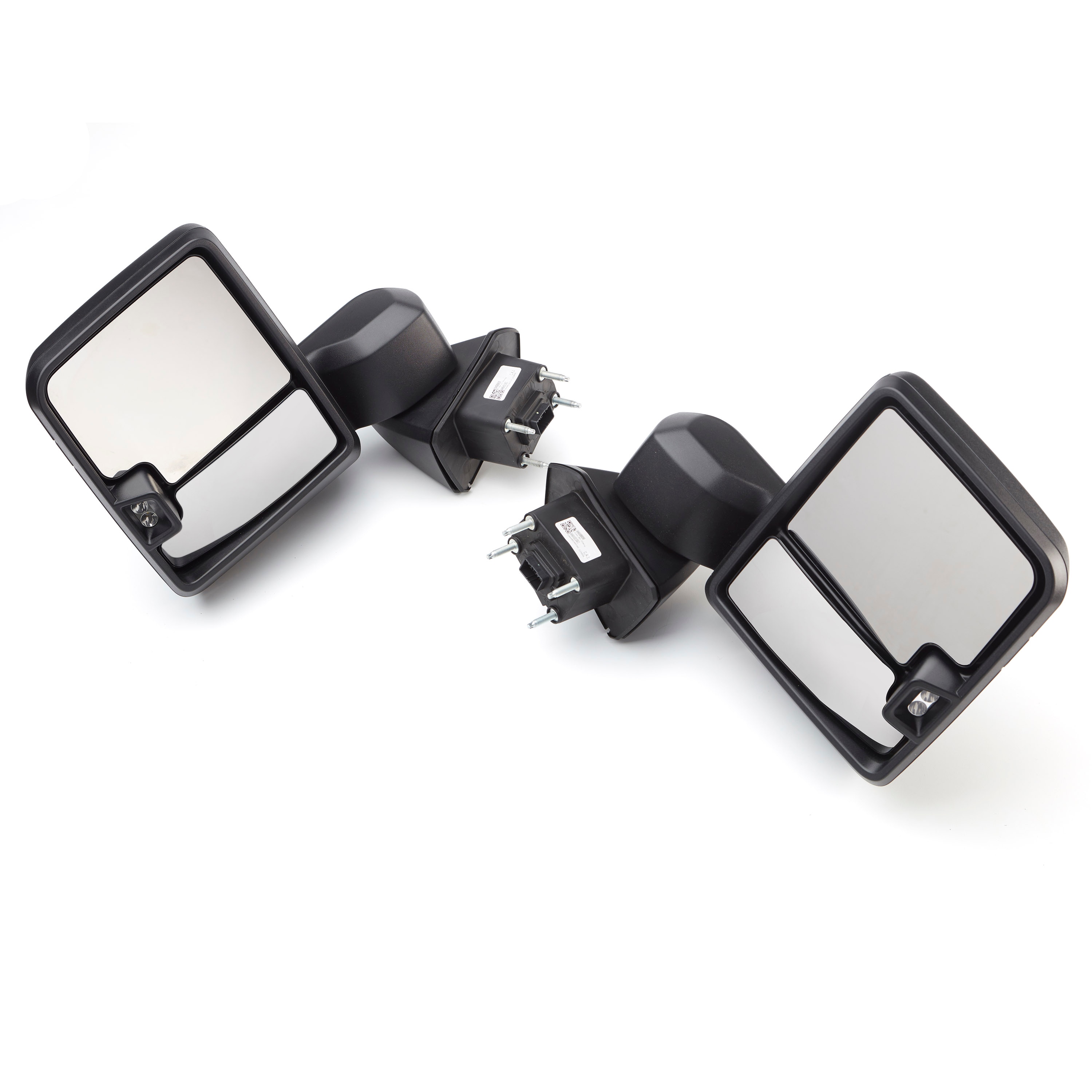 Extended View Tow Mirrors in Black