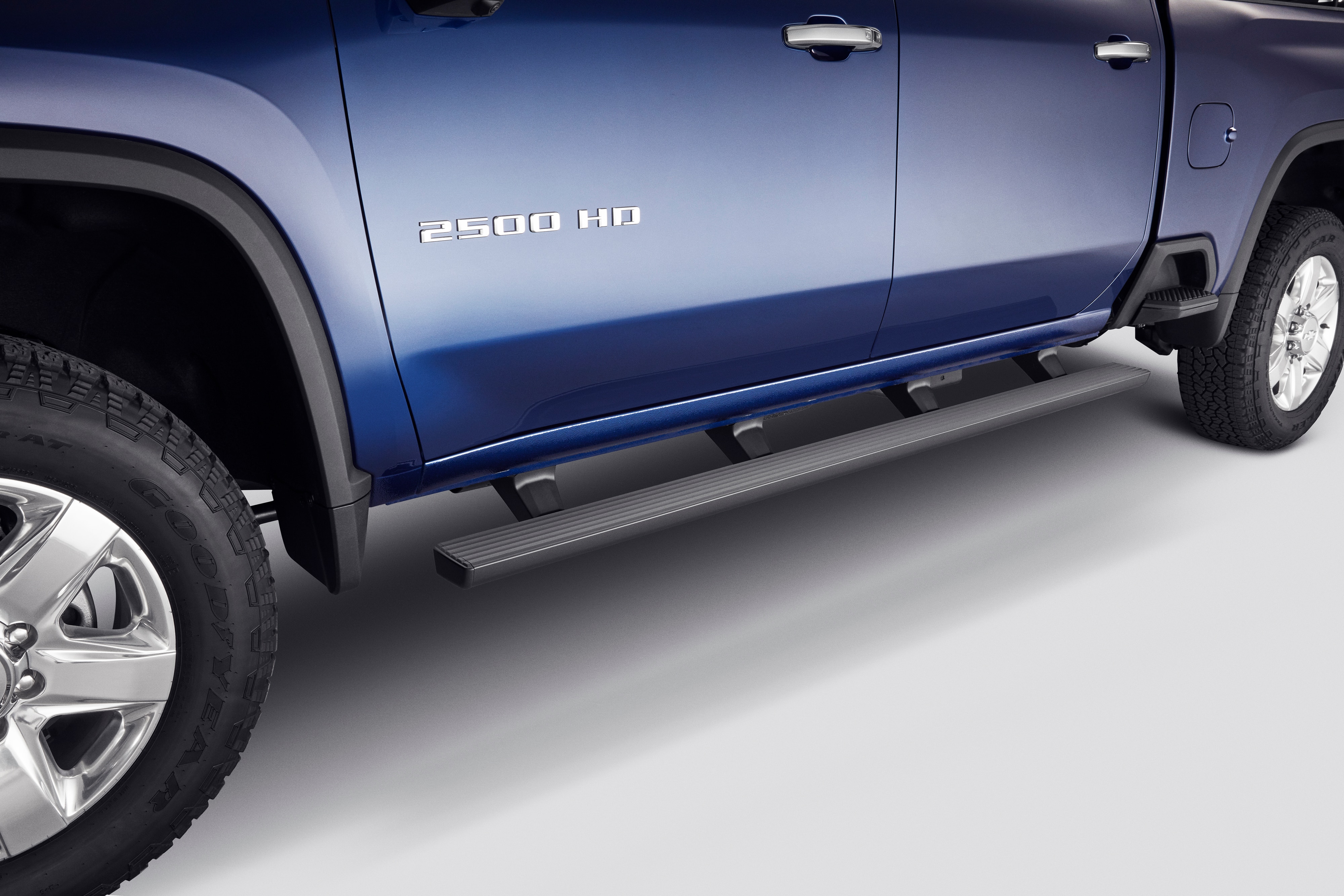 Double Cab Work Step Assist Steps in Black