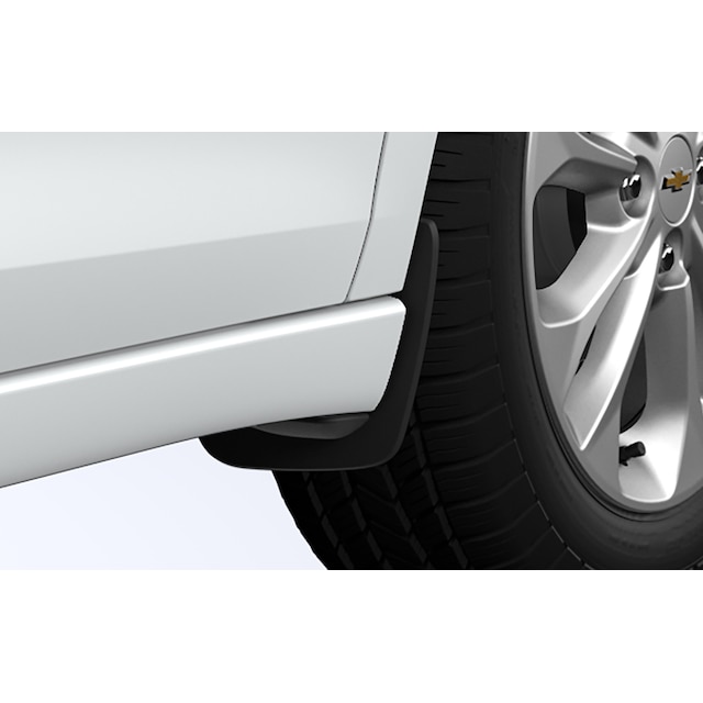 Front Splash Guards in Black