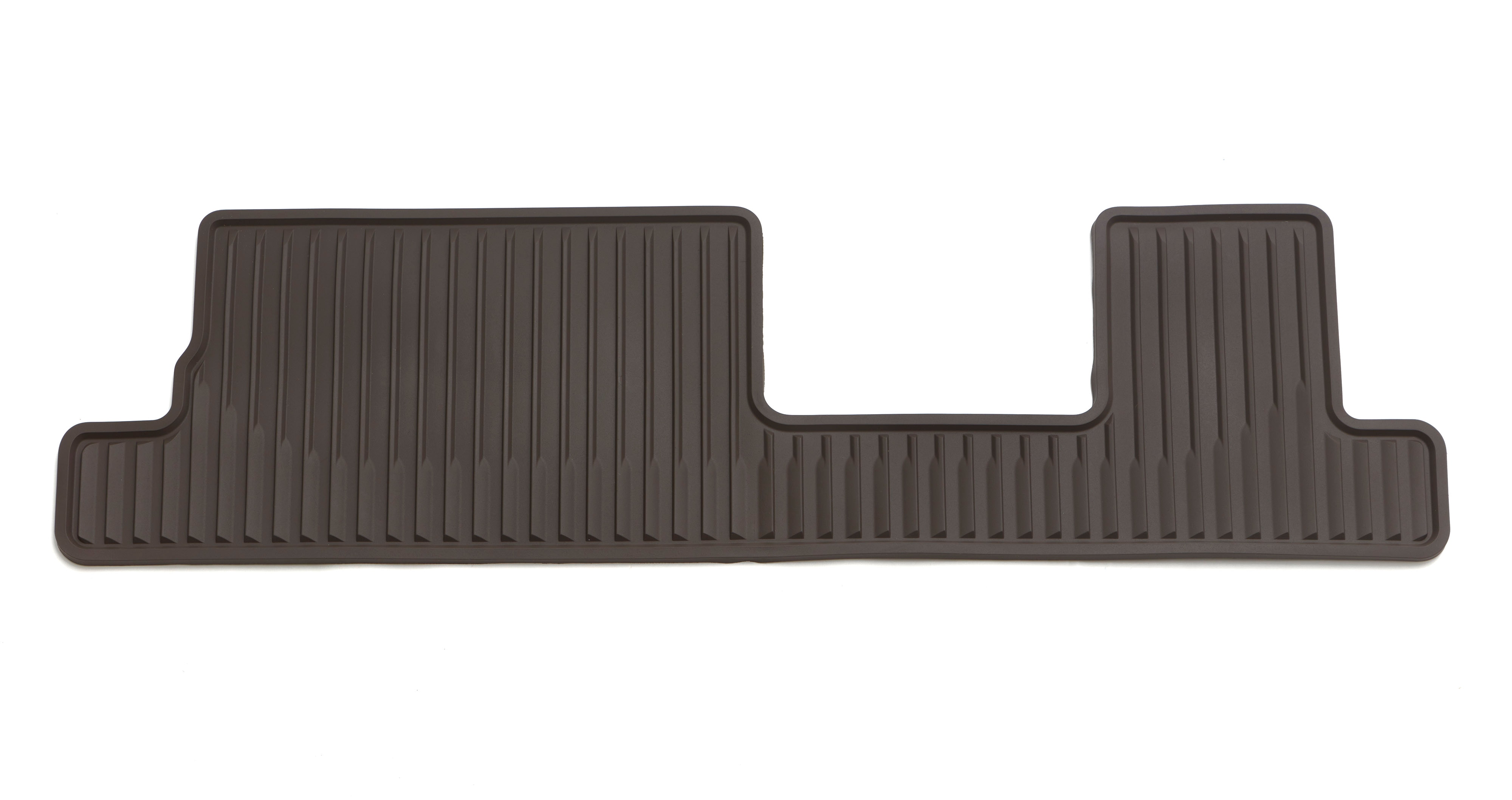 Third-Row Premium All-Weather Floor Mats in Dark Atmosphere for Models with Second-Row Bench Seat