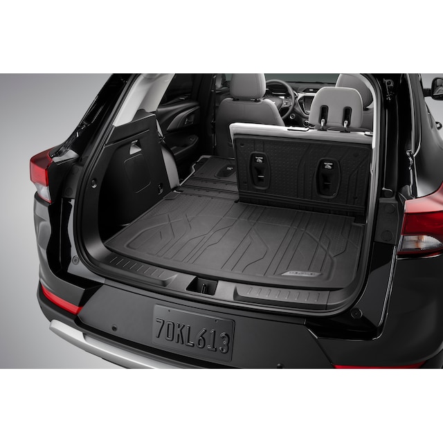 Integrated Cargo Liner in Jet Black with Chevrolet Script