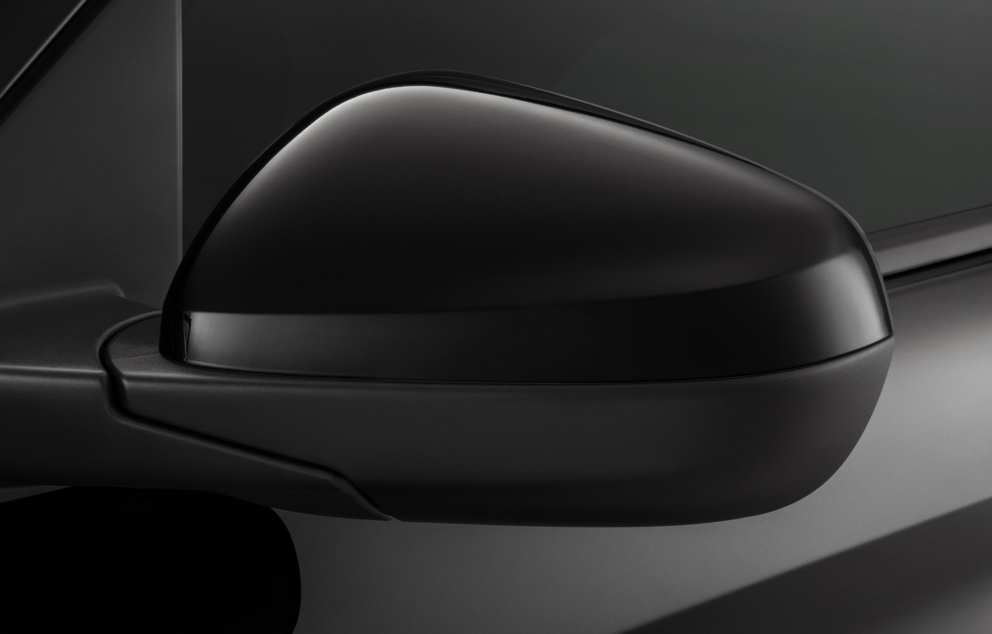 Outside Rearview Mirror Covers in Mosaic Black Metallic