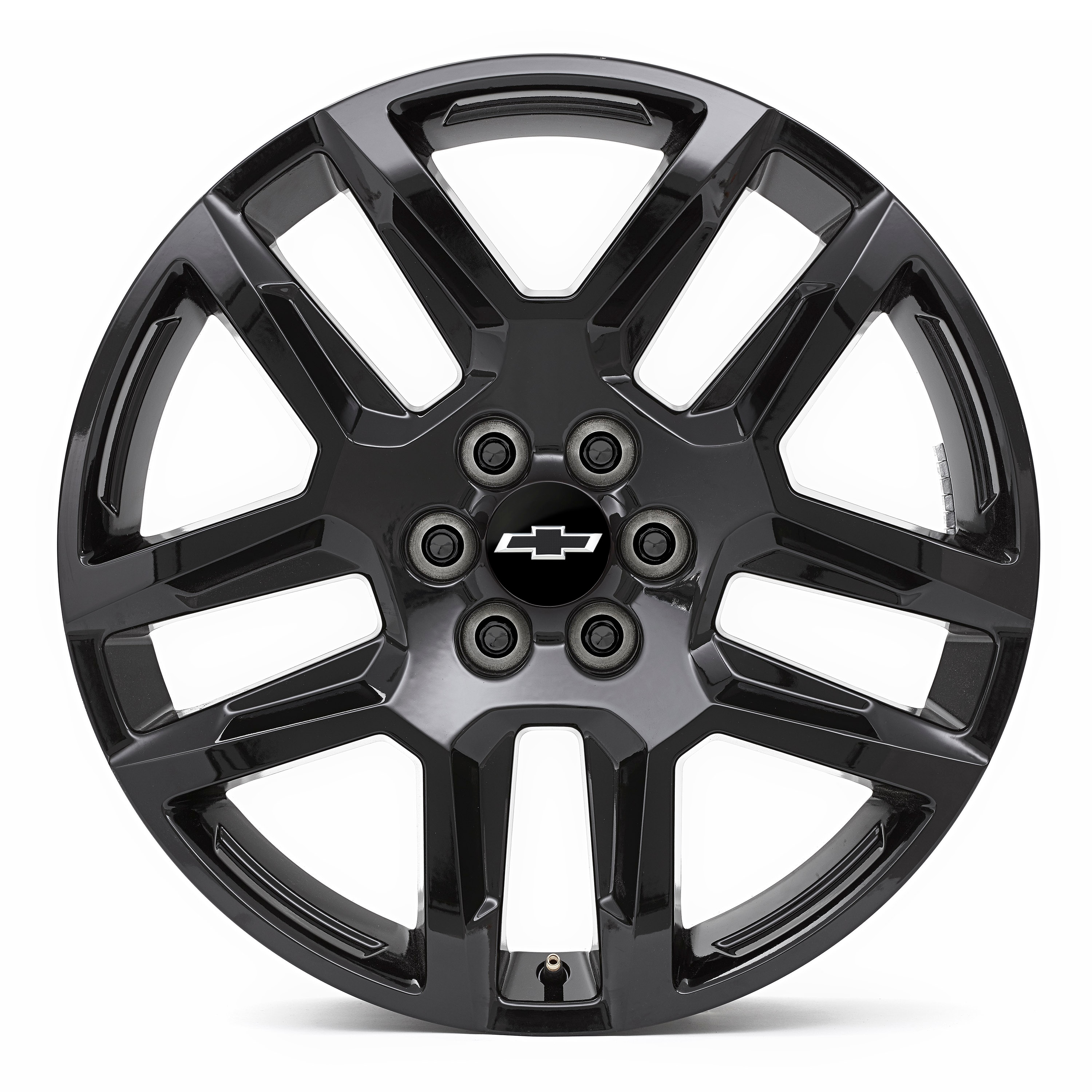 20 x 8-Inch 5-Split-Spoke Wheel Package in Gloss Black