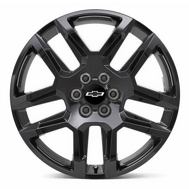 20 x 8-Inch 5-Split-Spoke Wheel Package in Gloss Black