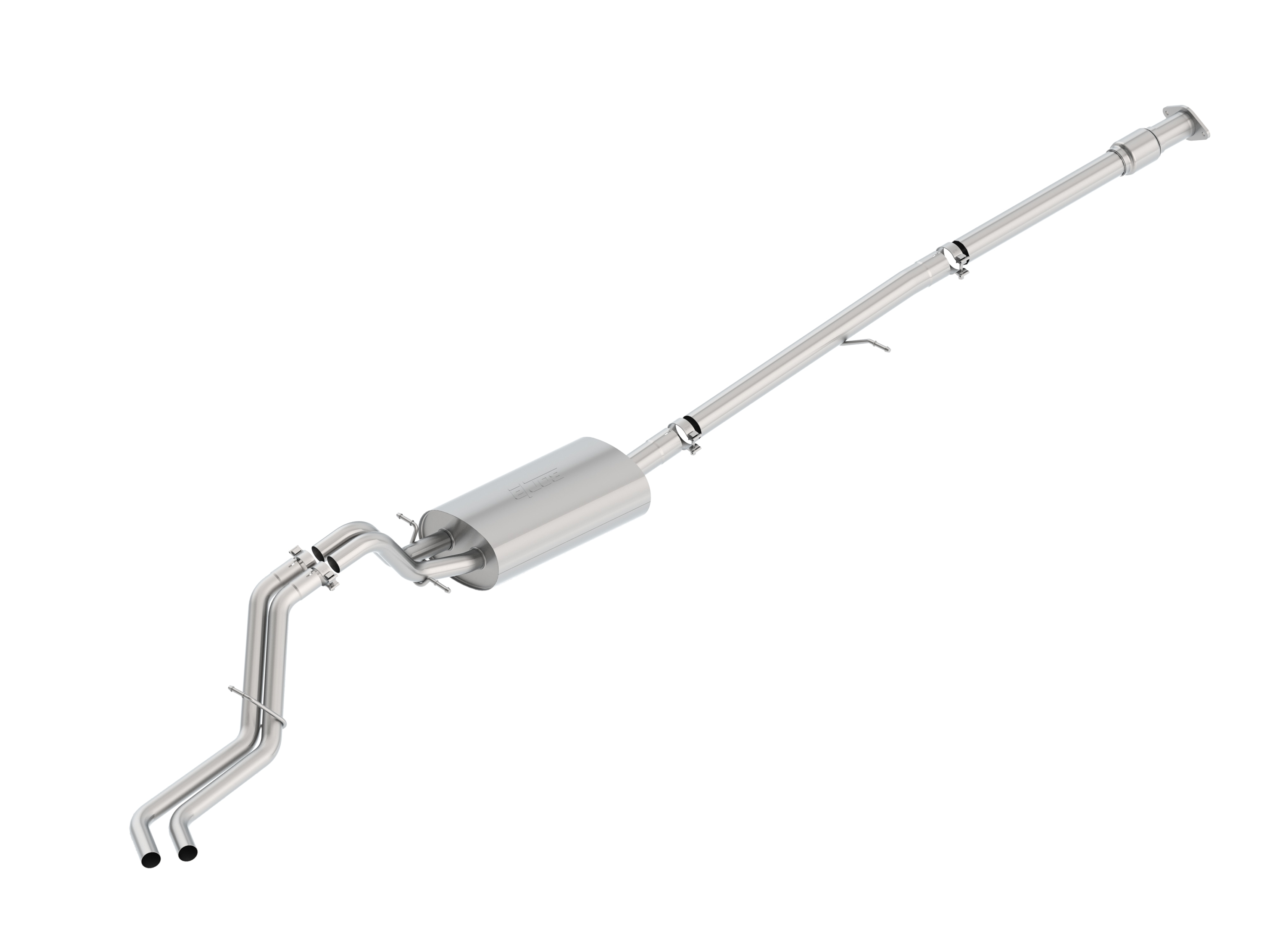 2.7L Cat-Back Dual Side-Exit Exhaust Upgrade System for Short Wheel Base Models by Borla® - Associated Accessories