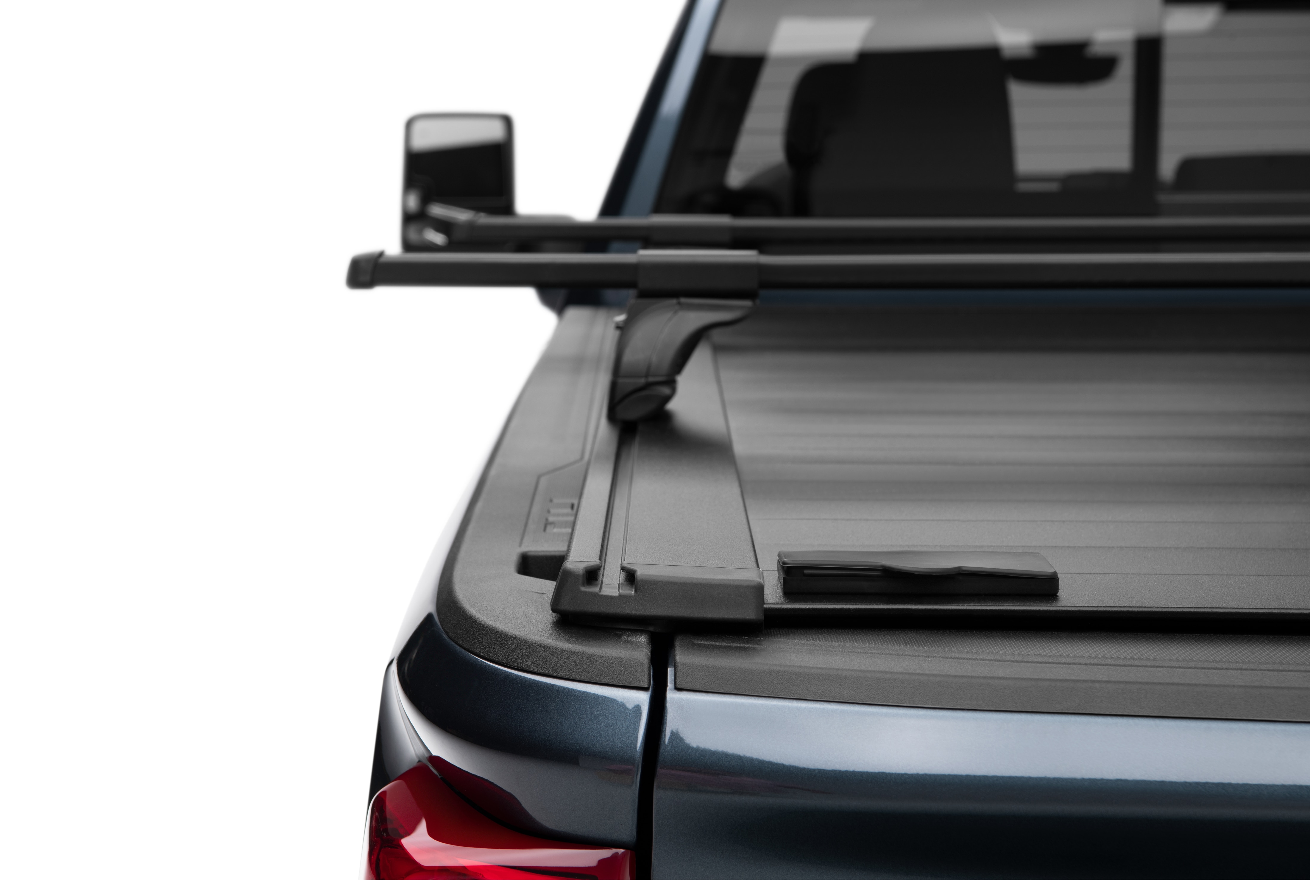 Standard Bed Embark LS Retractable Truck Bed Cover in Black by Advantage® - Associated Accessories