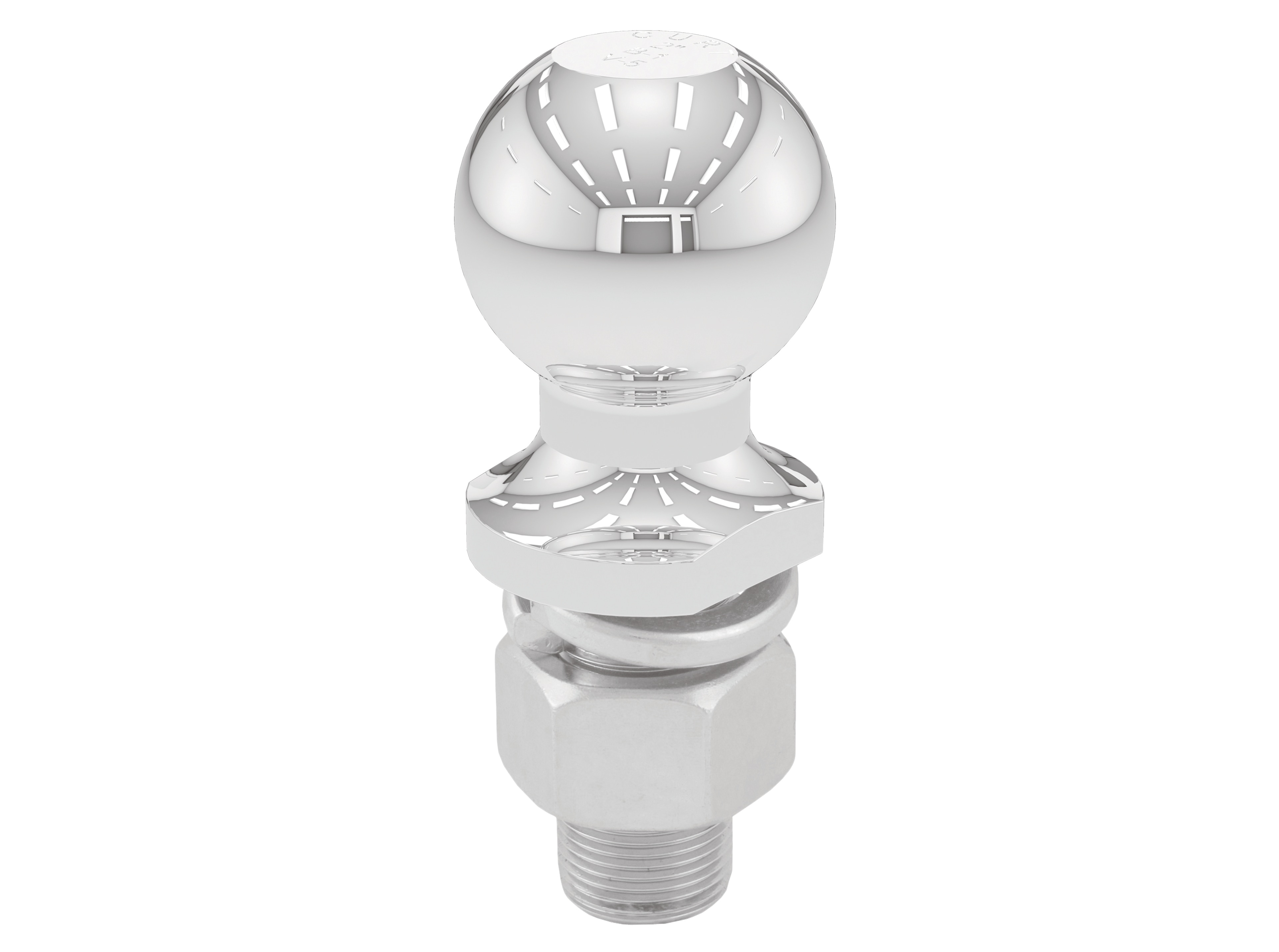 2-Inch 10,000-lb. Capacity Trailer Hitch Ball by CURT™ - Associated Accessories