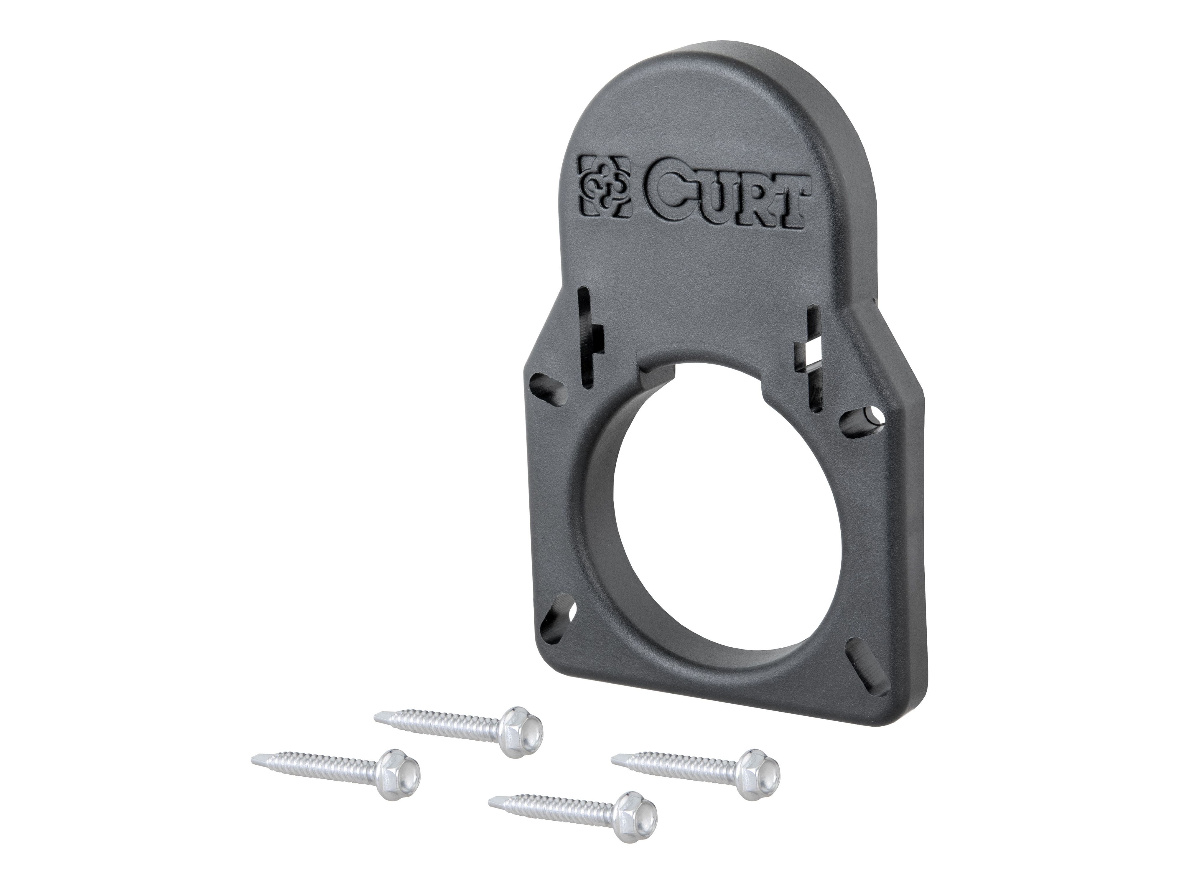 HD Pickup Bed 7-Way Adapter Bracket for 7-Way Extension Harness by CURT™ - Associated Accessories