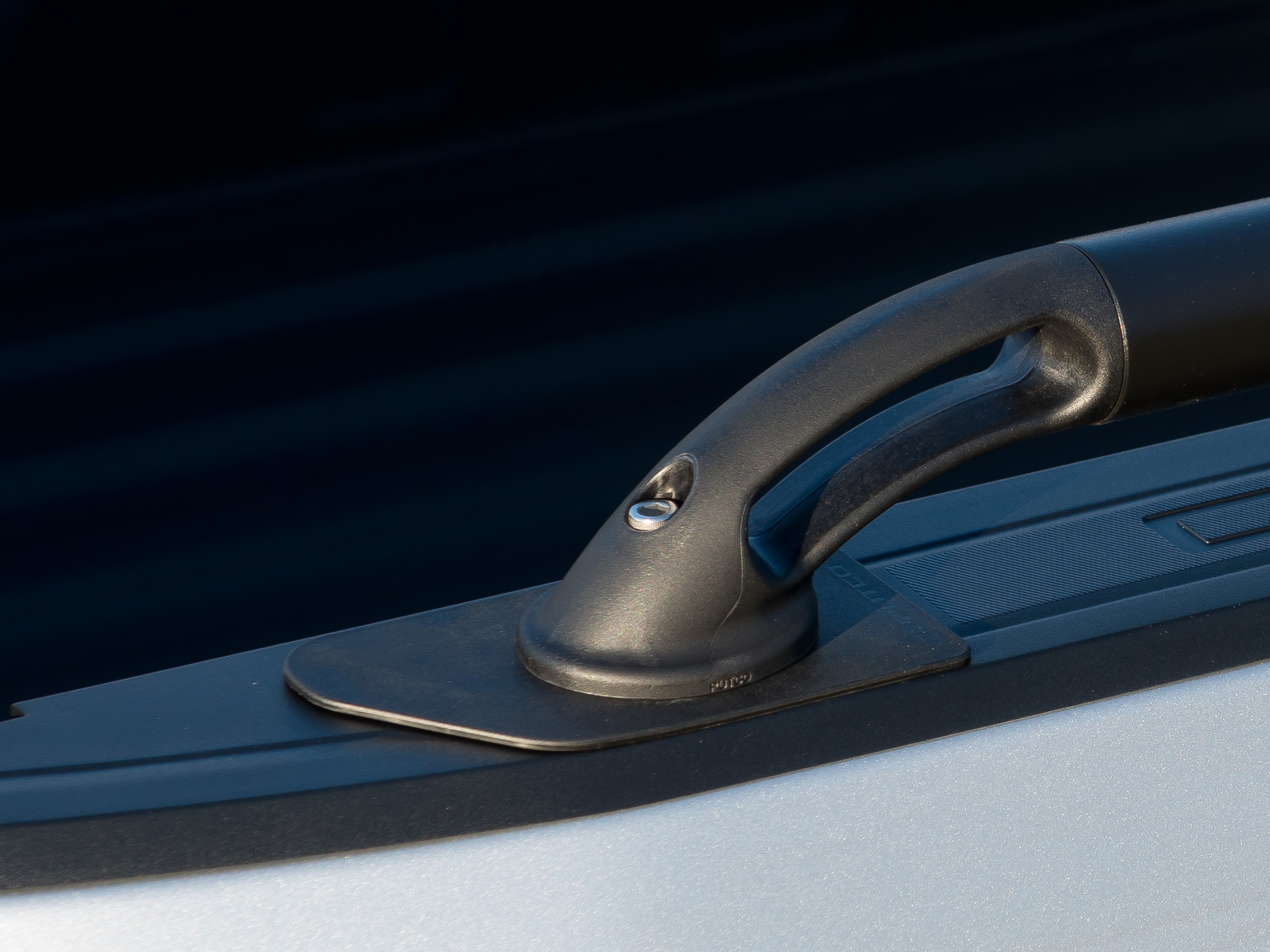 Standard Bed Locker Side Rails in Black Powder Coat by Putco® - Associated Accessories/