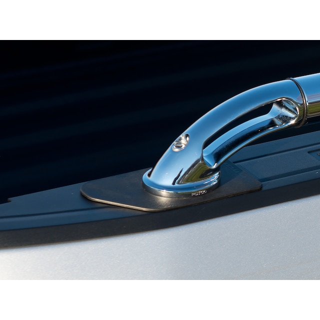Short Bed Locker Side Rails Traditional in Chrome by Putco® - Associated Accessories