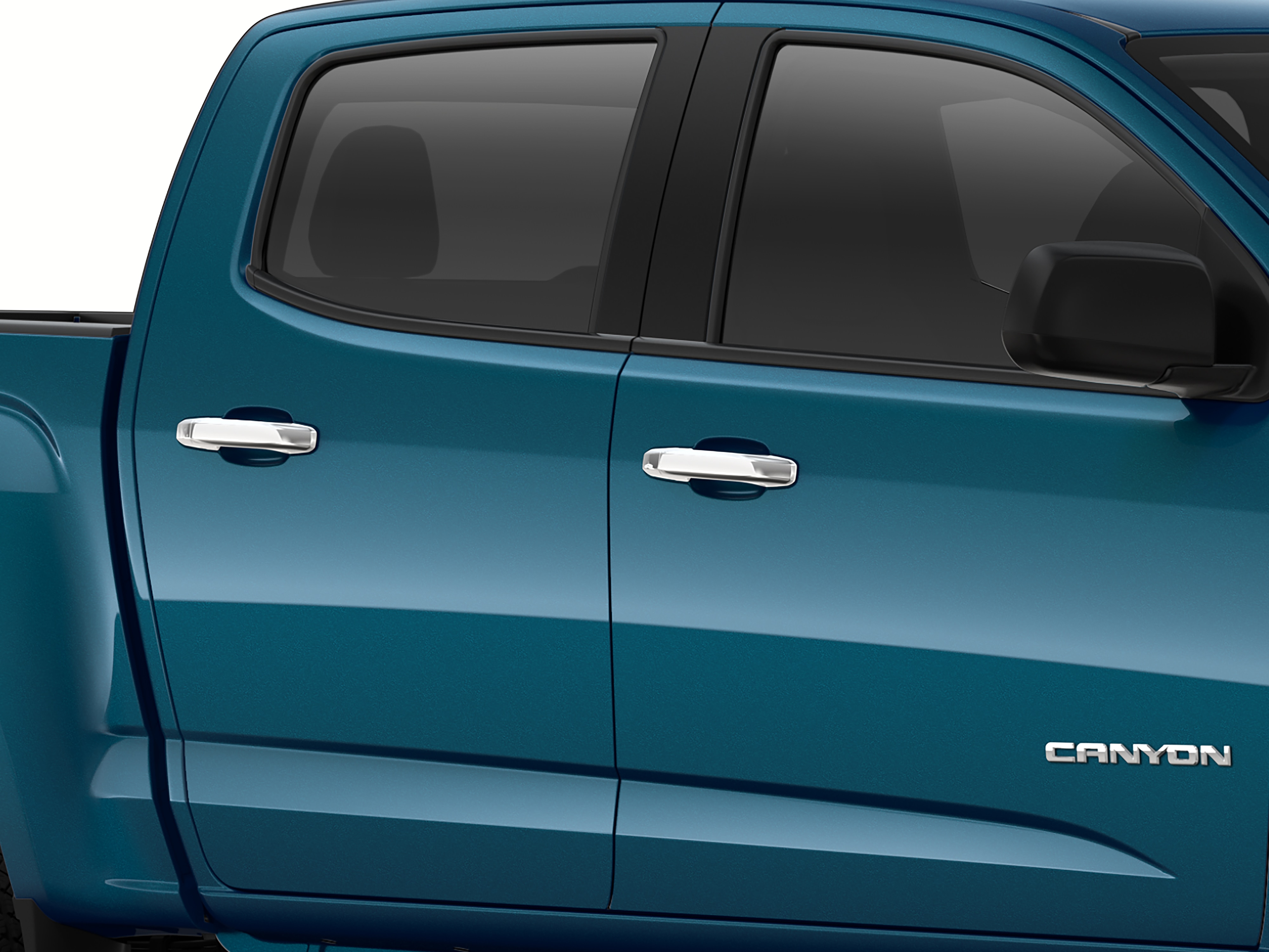 Front and Rear Door Handles in Chrome