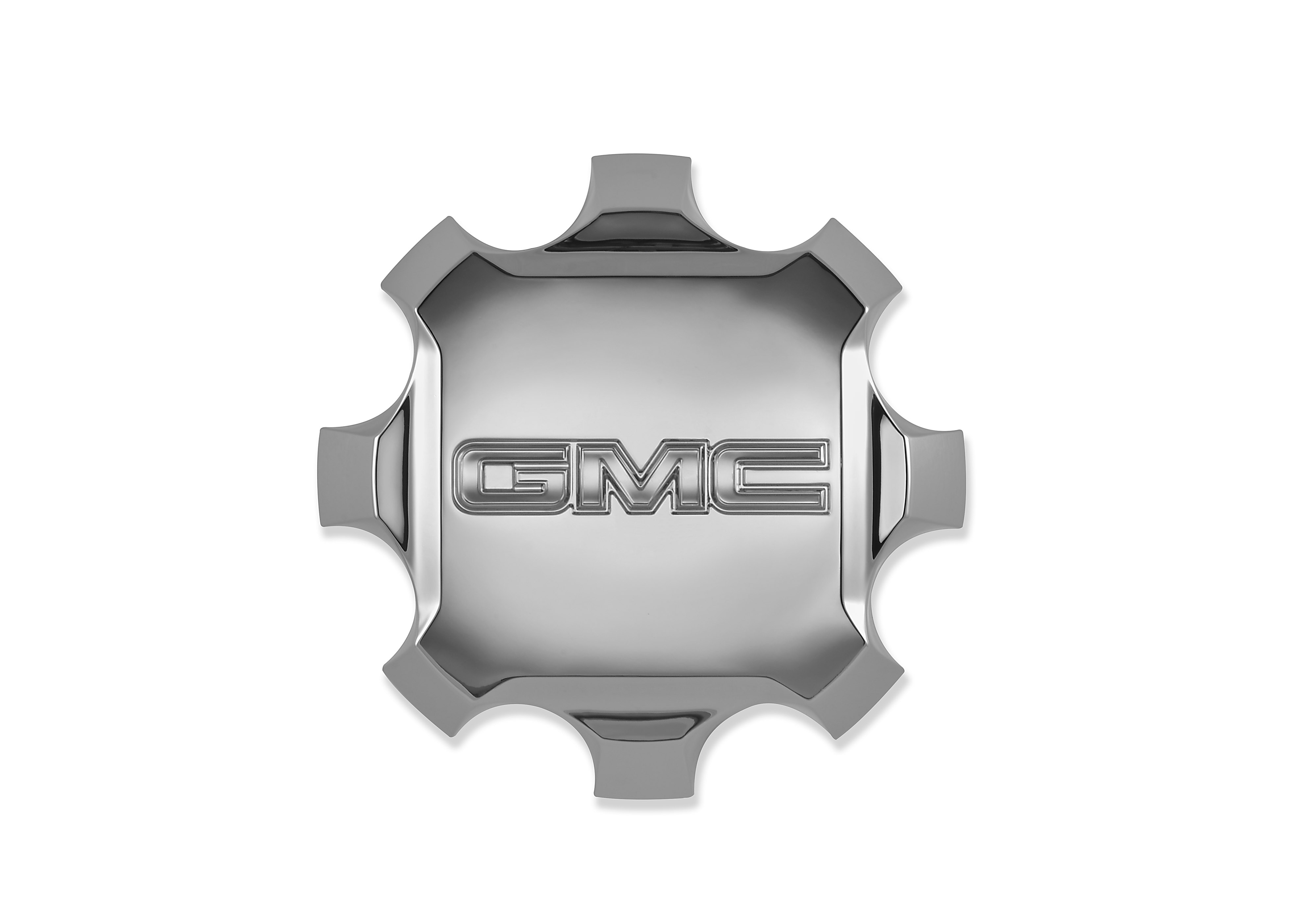 Center Cap in Chrome with Chrome GMC Logo