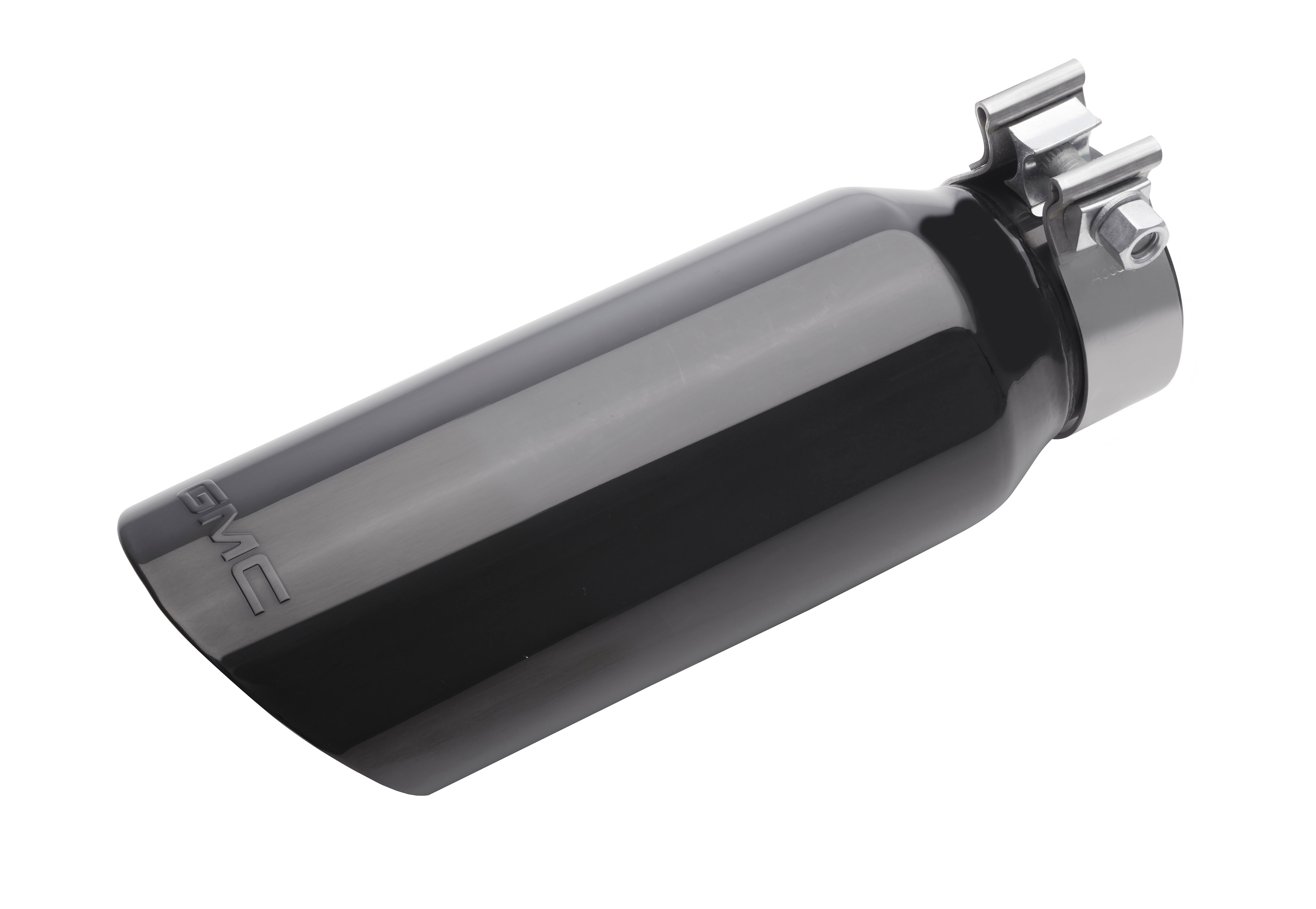 4.3L or 5.3L Black Chrome Single-Outlet Exhaust Tip with GMC Logo